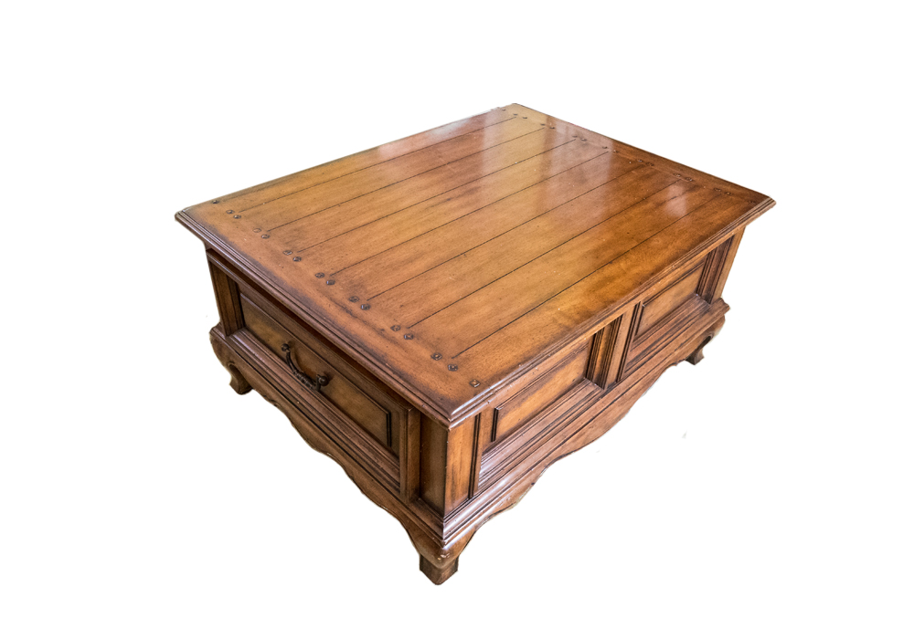Medium Toned Wood Coffee Table