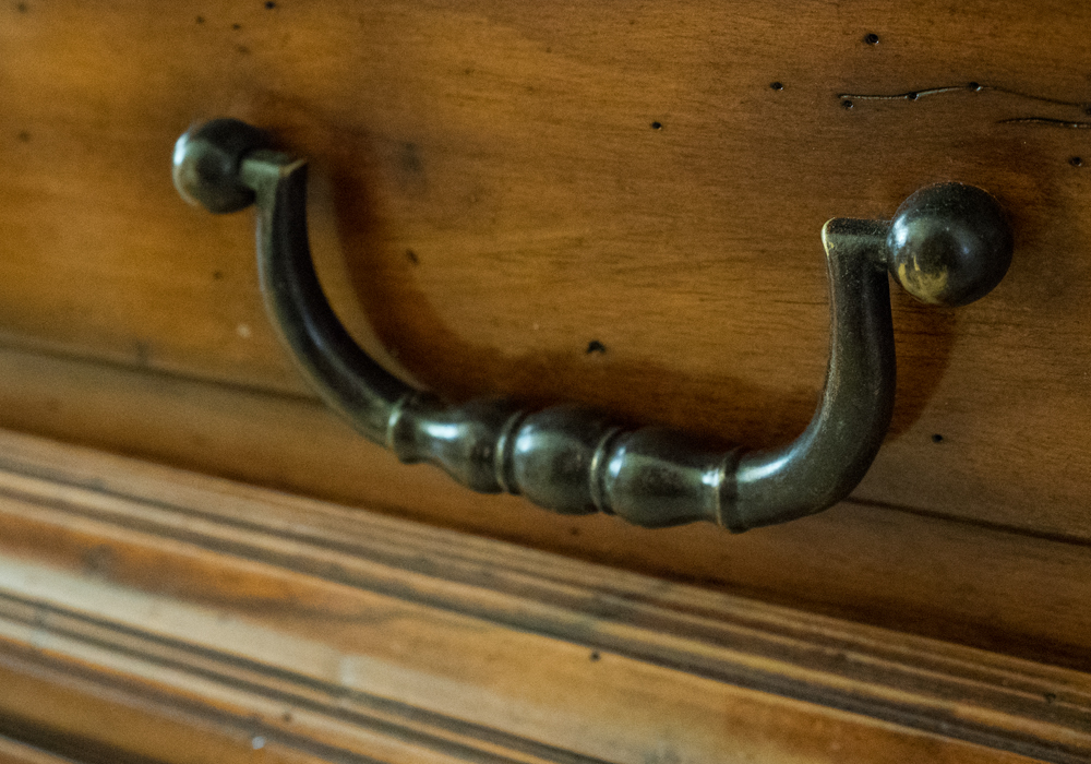 Medium Toned Wood Coffee Table