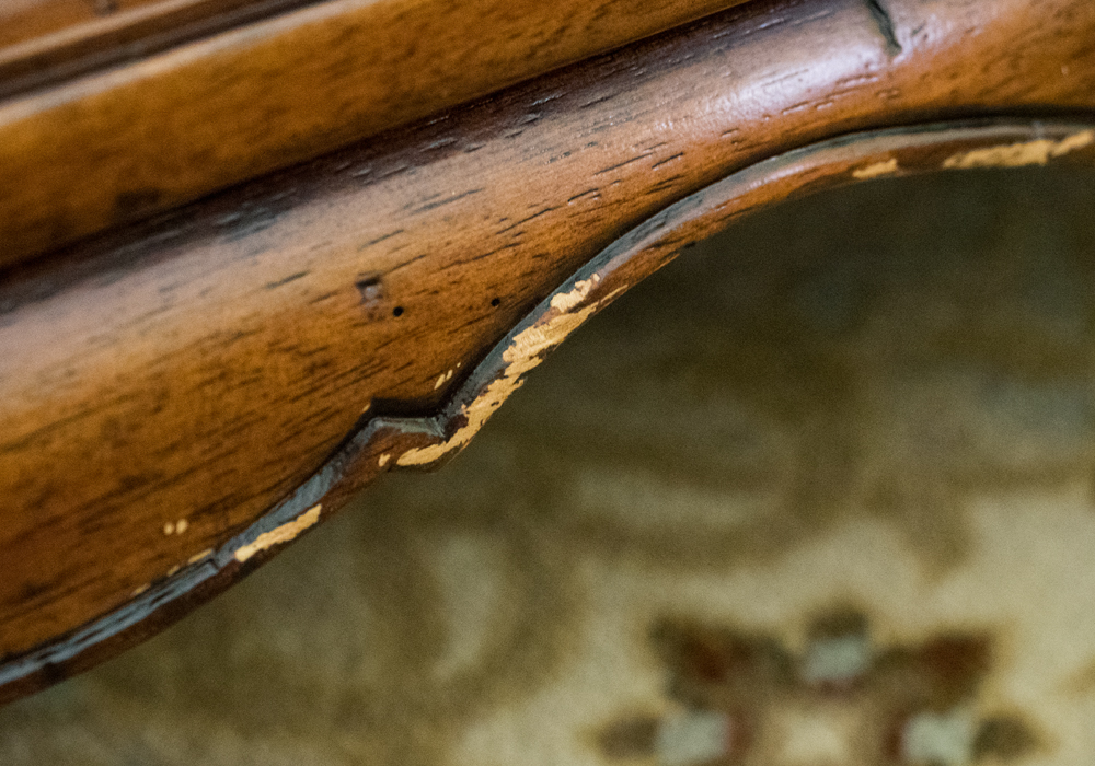 Medium Toned Wood Coffee Table