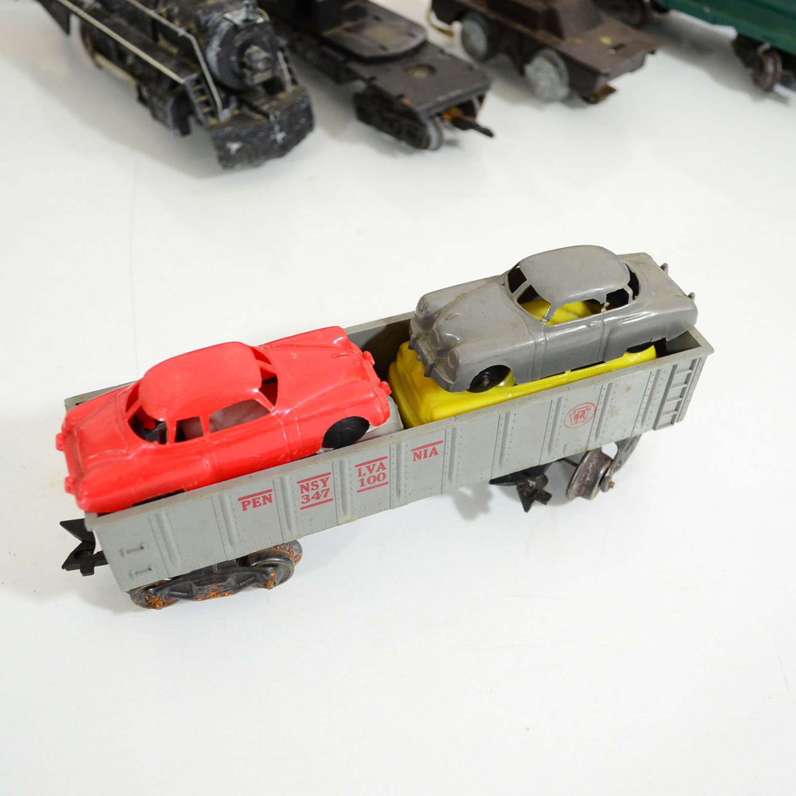 Vintage Marx Model Trains, Transformers, And Lionel Tin Signs