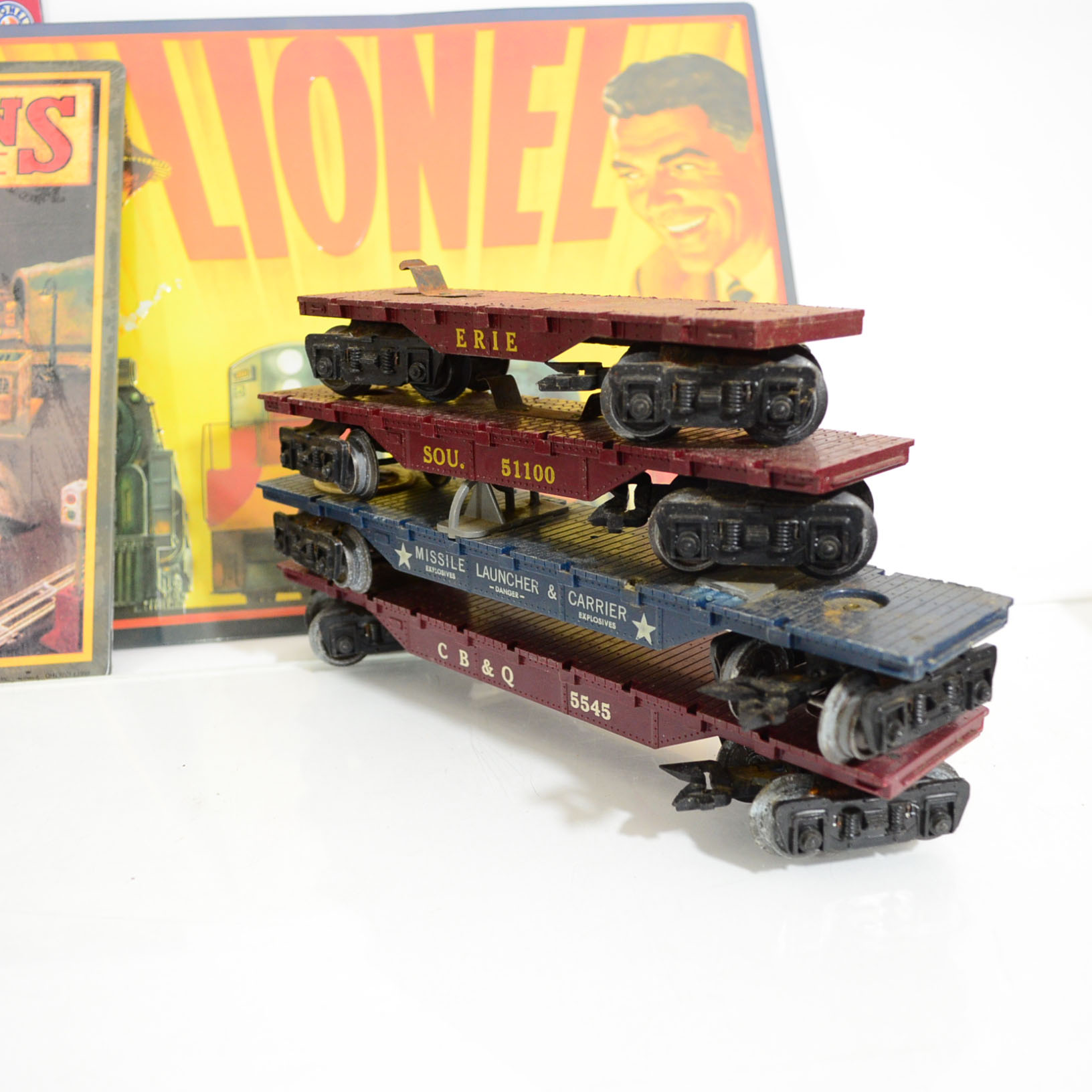 Vintage Marx Model Trains, Transformers, And Lionel Tin Signs