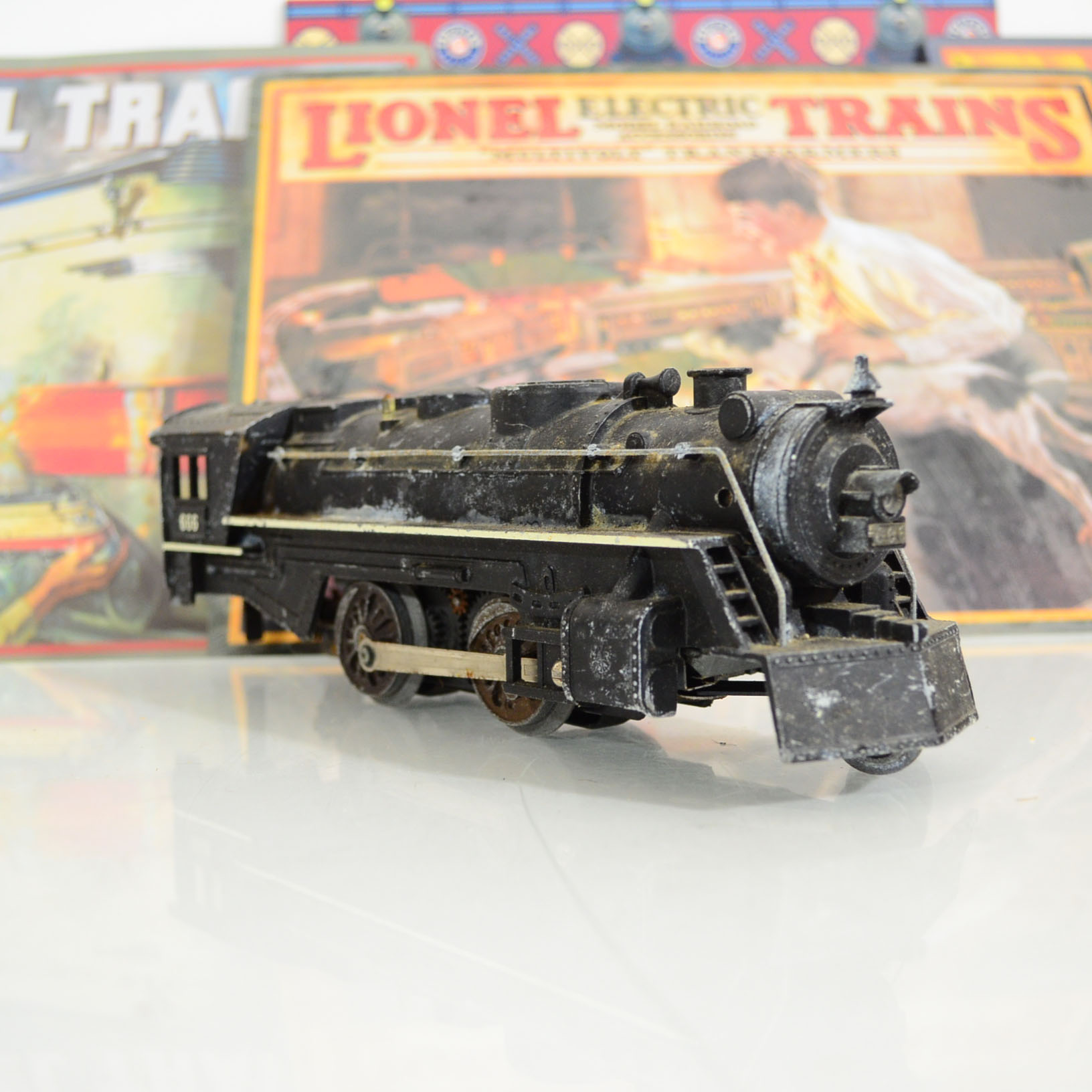 Vintage Marx Model Trains, Transformers, And Lionel Tin Signs