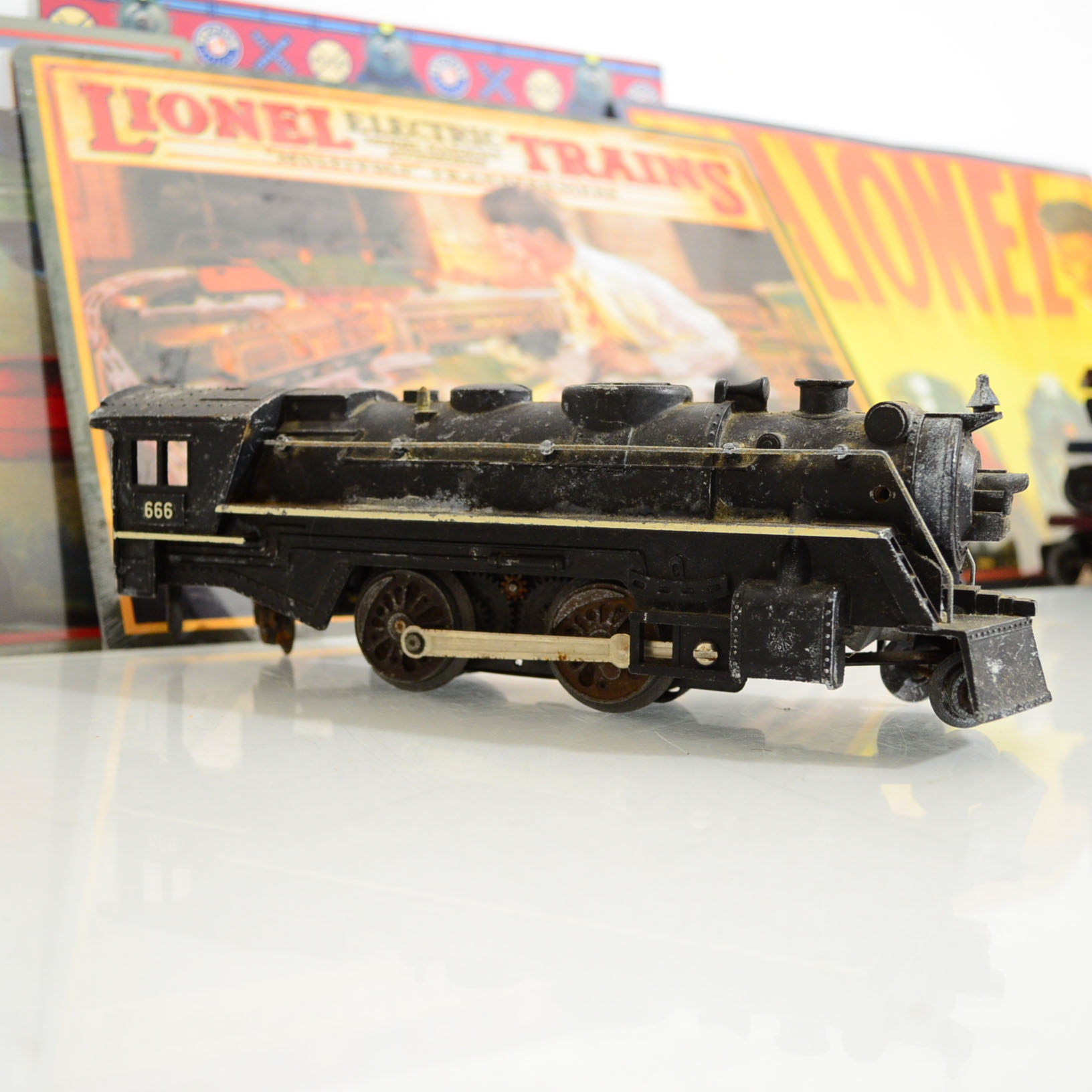Vintage Marx Model Trains, Transformers, And Lionel Tin Signs