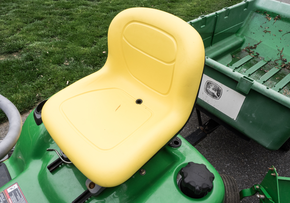 John Deere x320 Tractor with Attachments