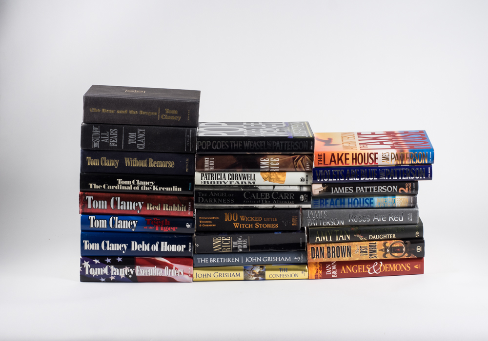 Collection of Popular Fiction Novels