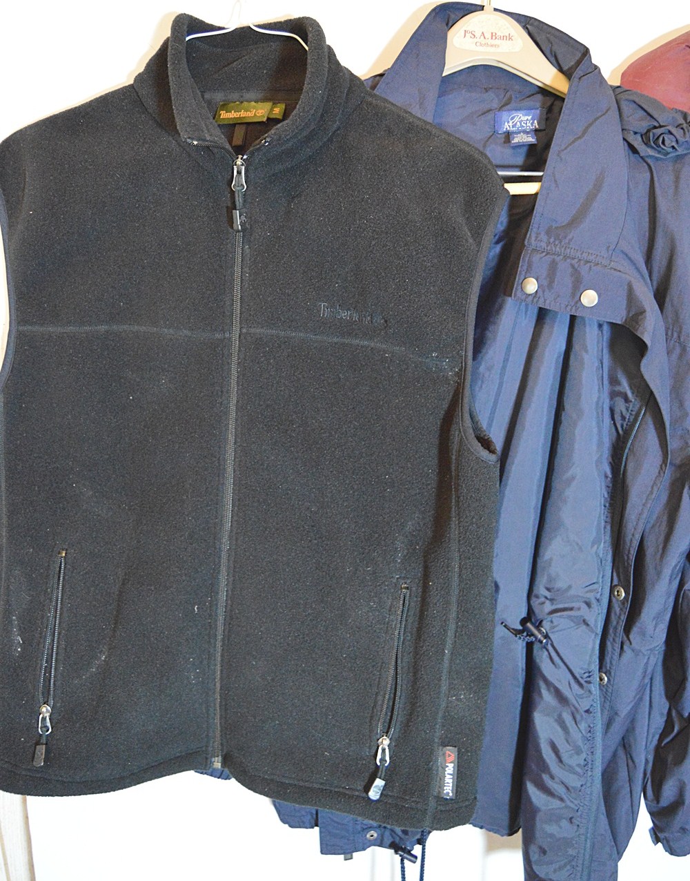 Men's Outerwear with Vintage Down Vest, Timberland