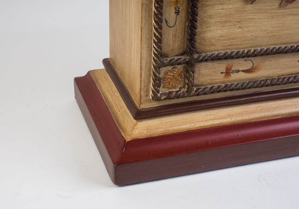 Painted Fishing Inspired Lamp