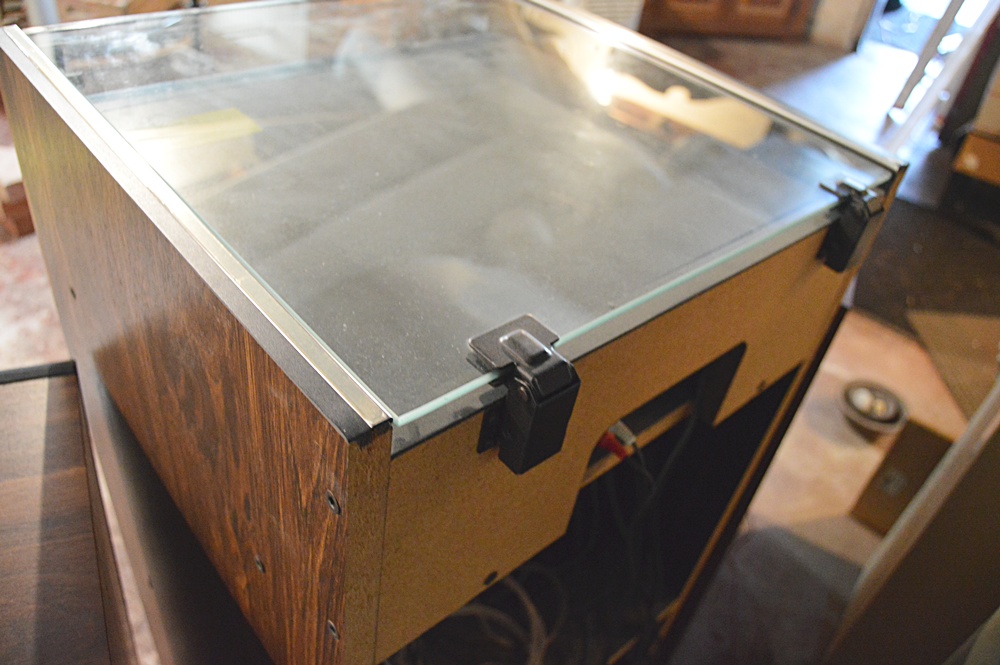 Fisher Stereo System with Component Cabinet