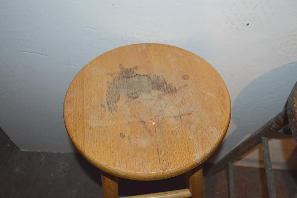 Two Wooden Stools