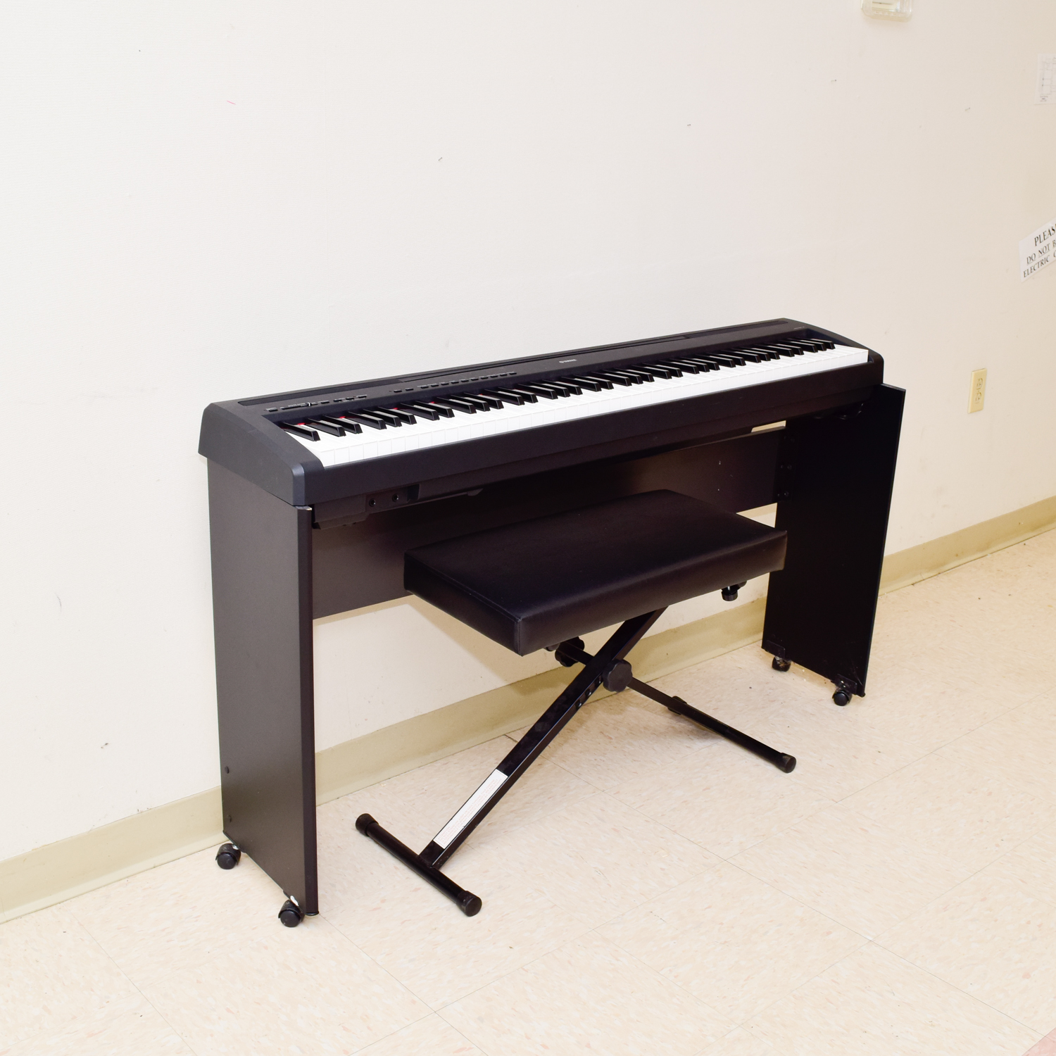 Yamaha P-85 Digital Piano And Stool
