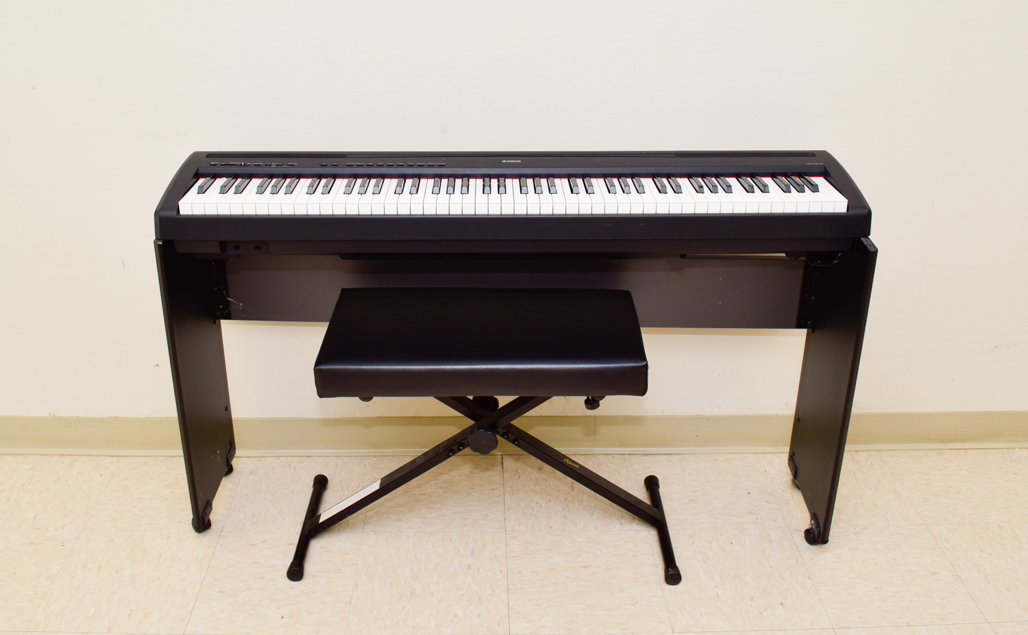 Yamaha P-85 Digital Piano And Stool