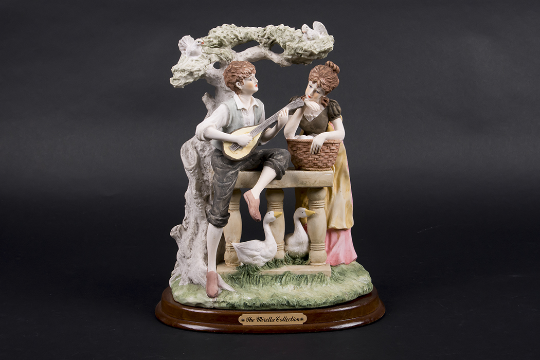 The Mirella Collection Porcelain Statuette Pairing