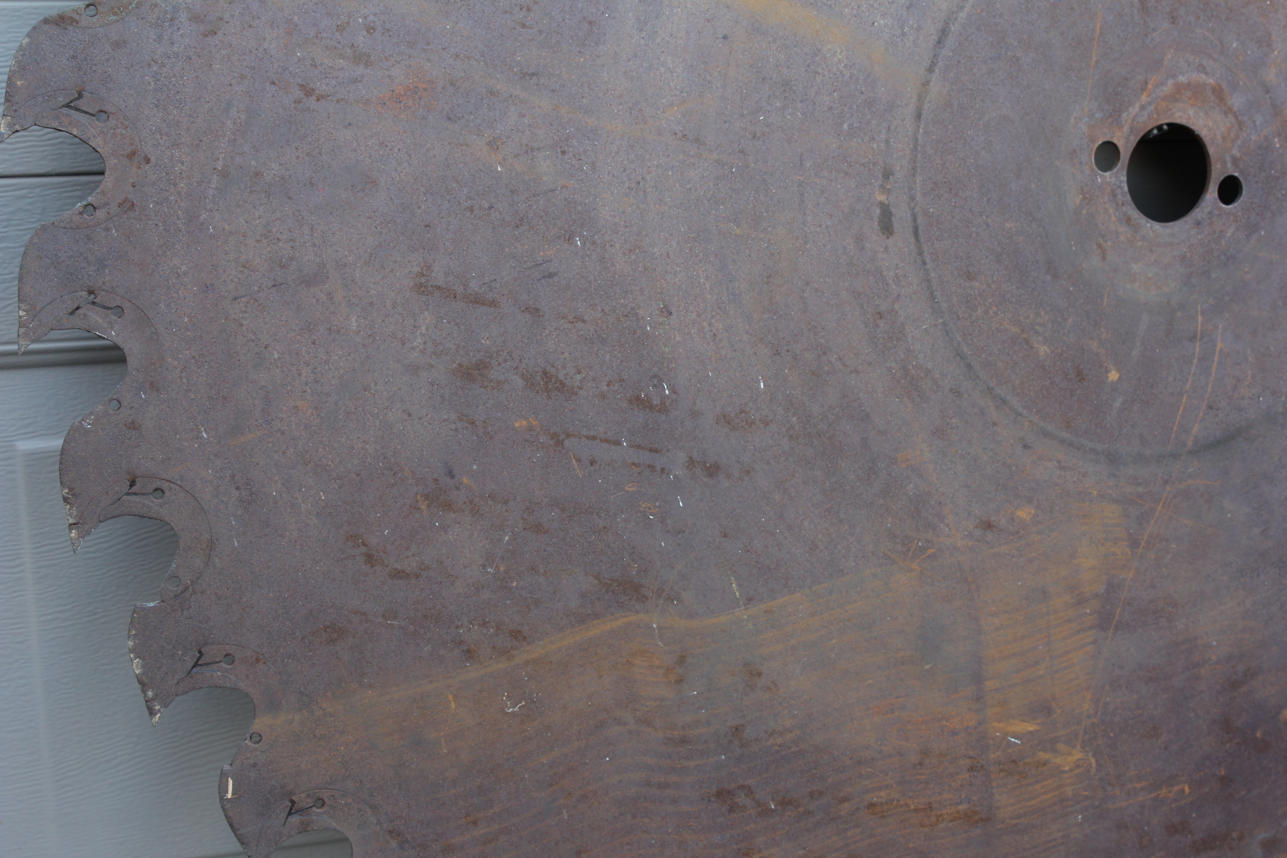 Industrial Style Vintage Saw Mill Blade