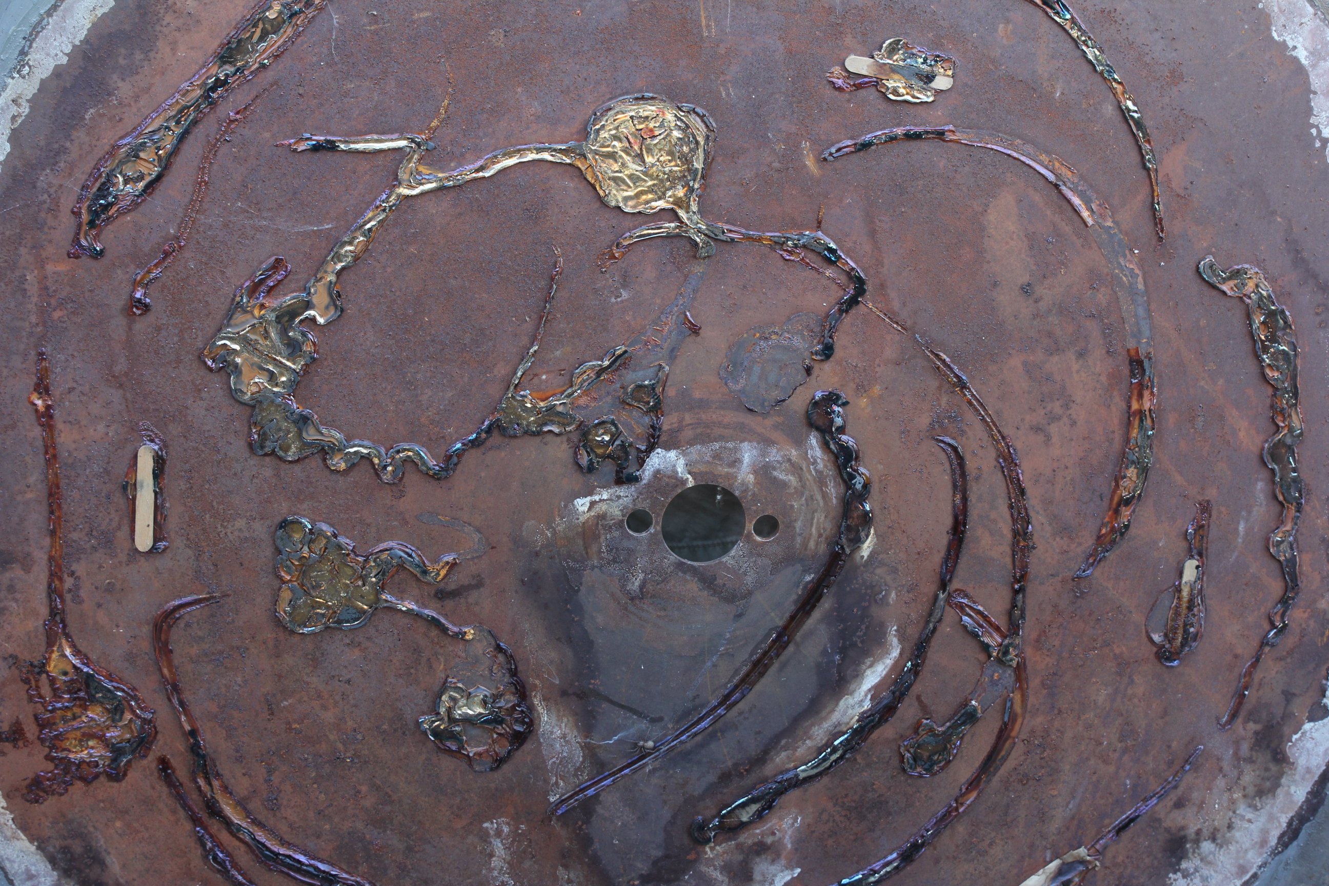 Industrial Style Vintage Saw Mill Blade