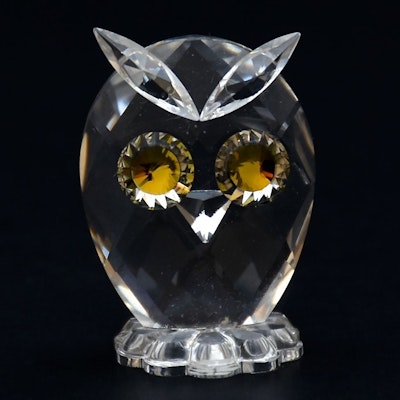 Swarovski Crystal Owl Swarovski Crystal Owl
