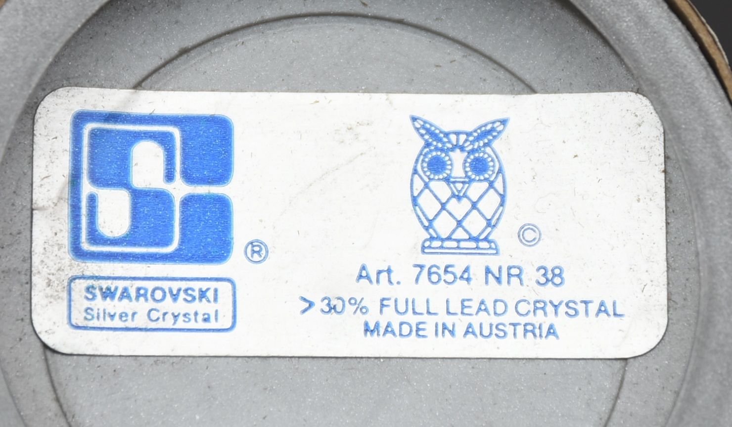 Swarovski Crystal Owl