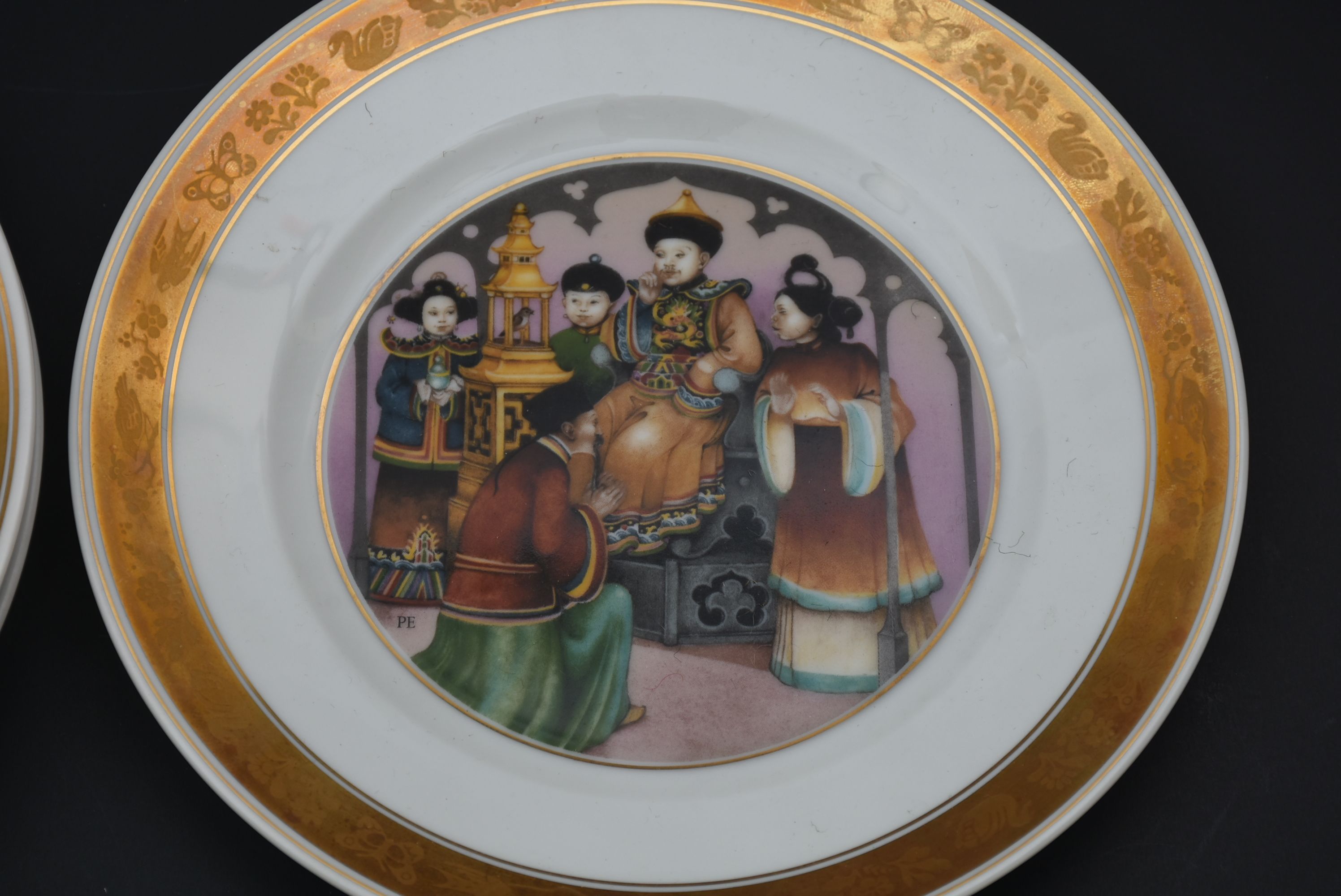 Hans Christian Andersen Collector Plates From Royal Copenhagen