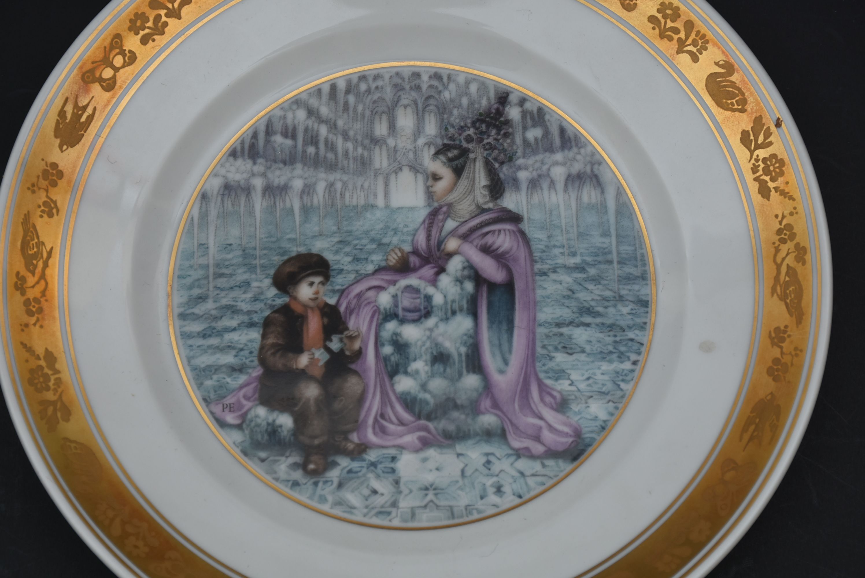 Hans Christian Andersen Collector Plates From Royal Copenhagen