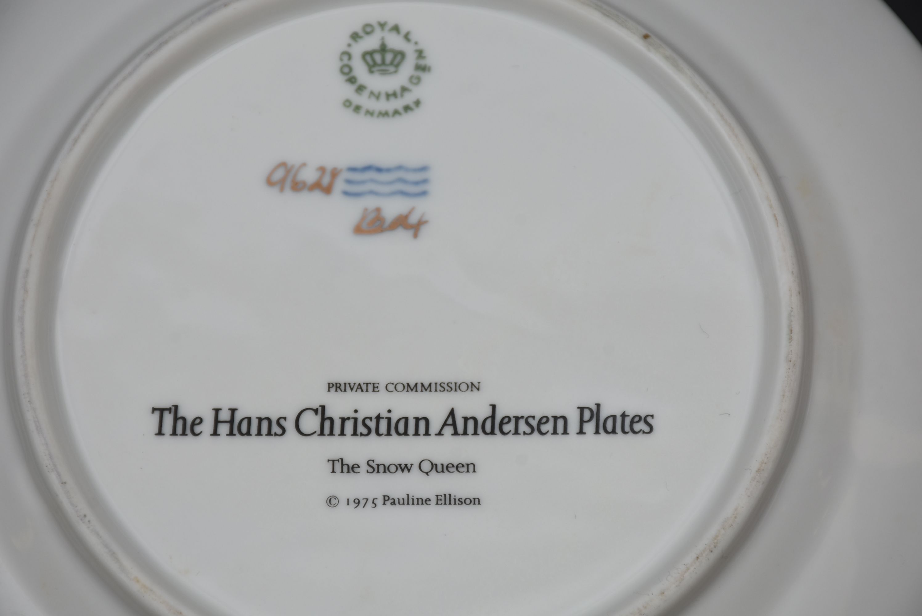 Hans Christian Andersen Collector Plates From Royal Copenhagen