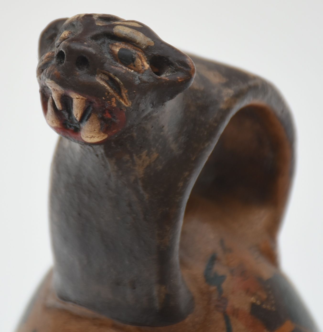 Peruvian Style Hand-Painted Animal Pottery