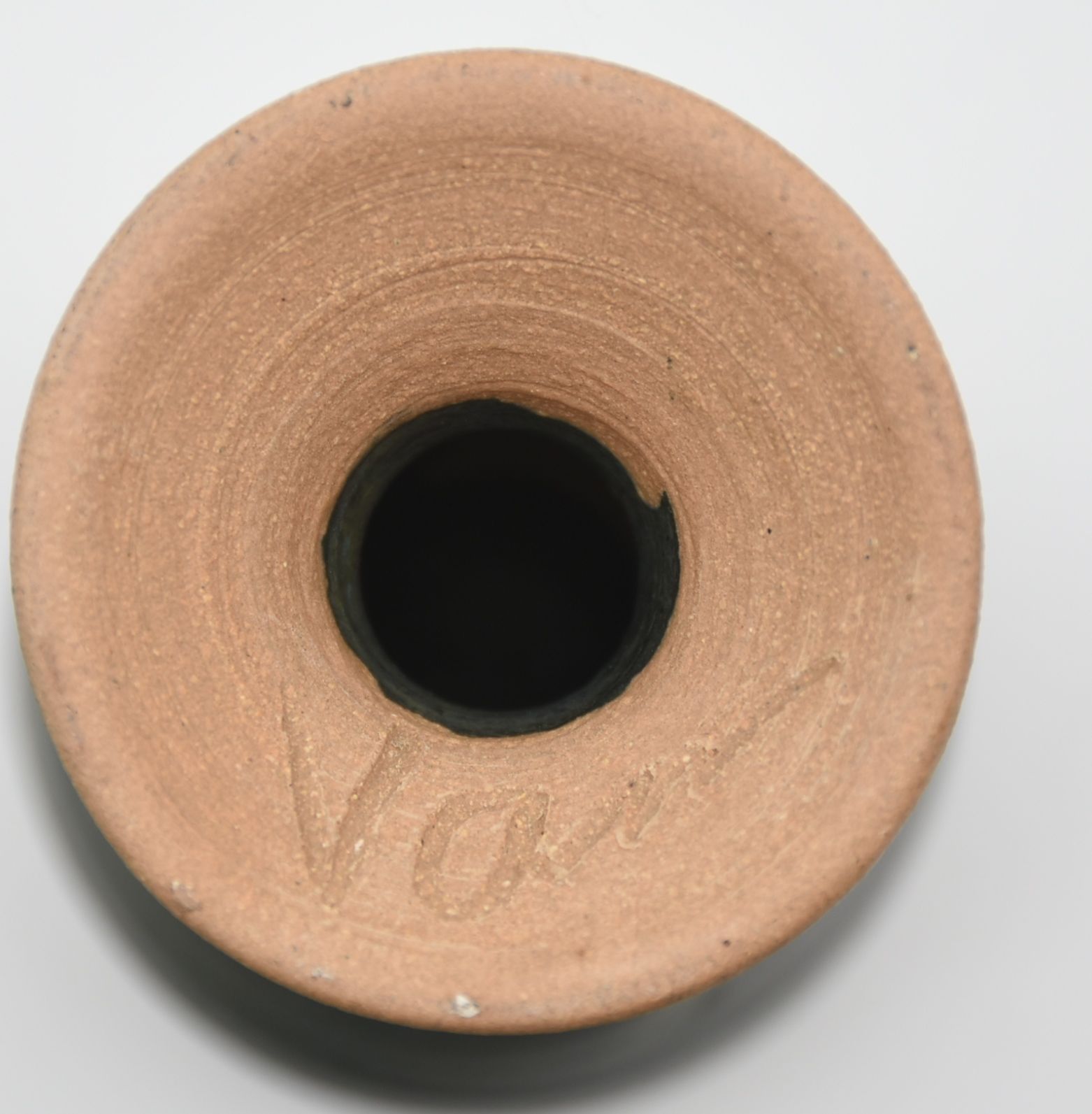 Hand-Made Ceramic Vase and Goblets