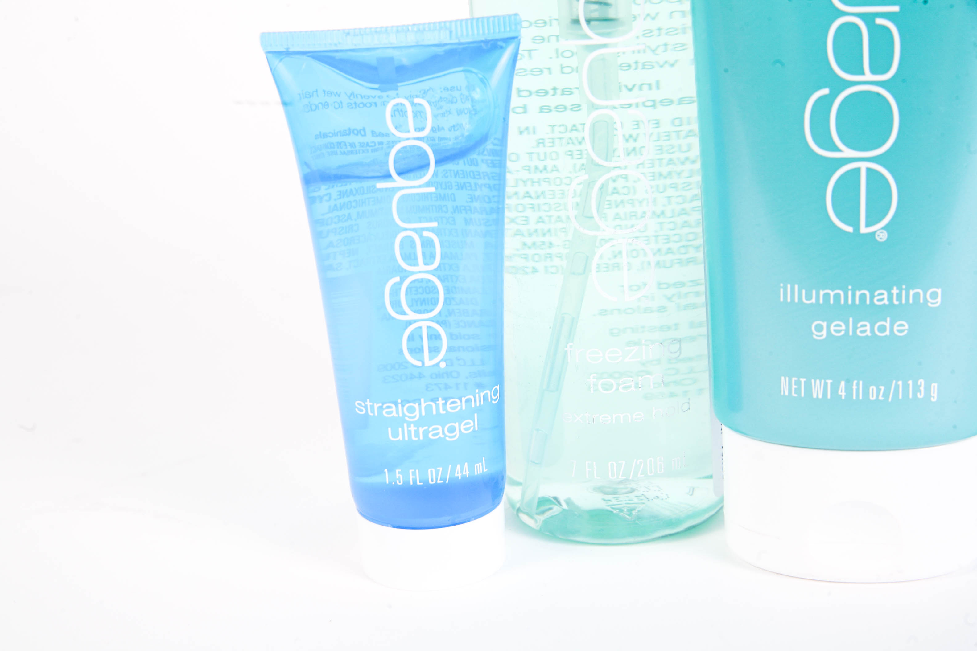 Grouping of Four Aquage Hair Styling Products