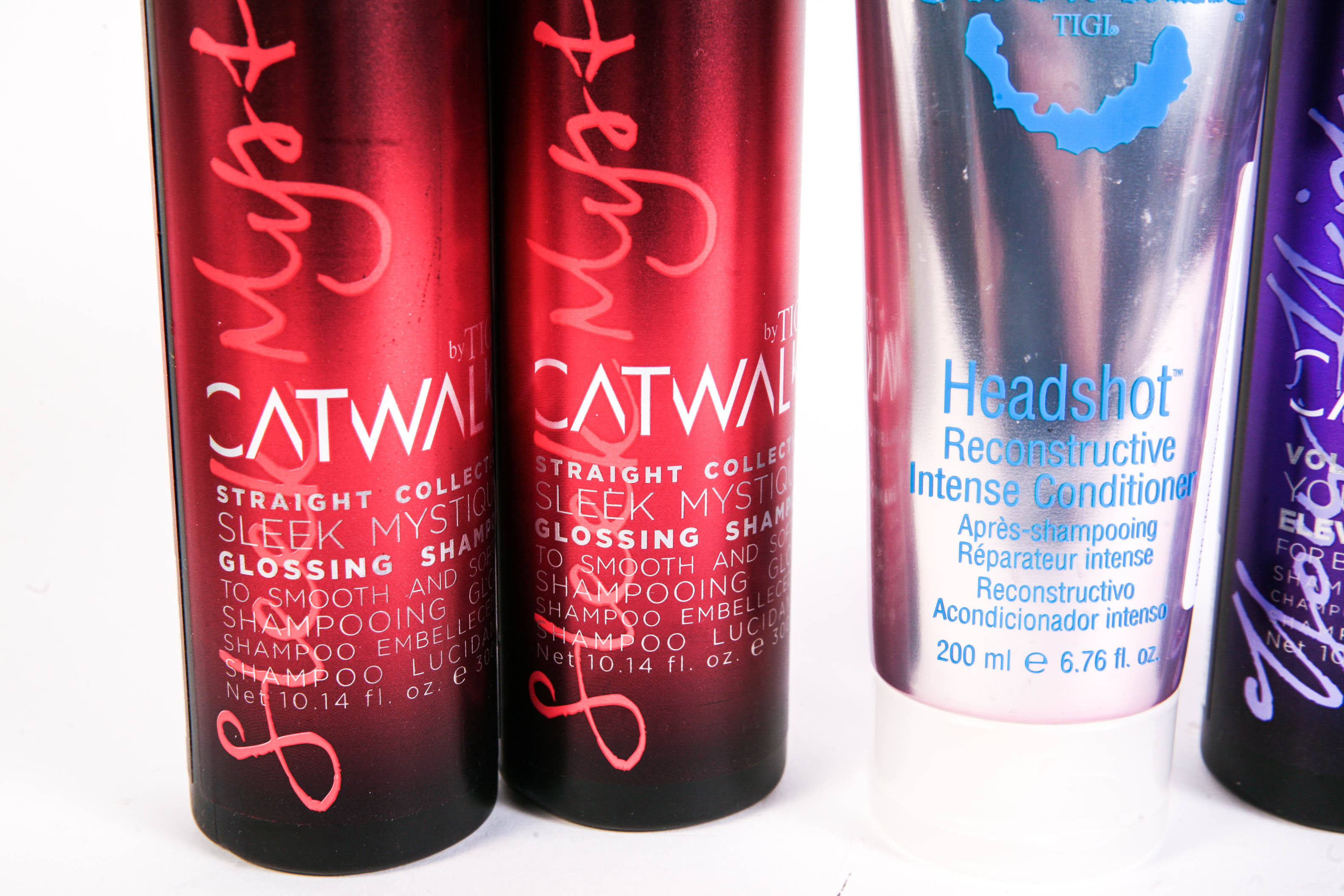 Grouping of Five TIGI Catwalk Hair Care Products
