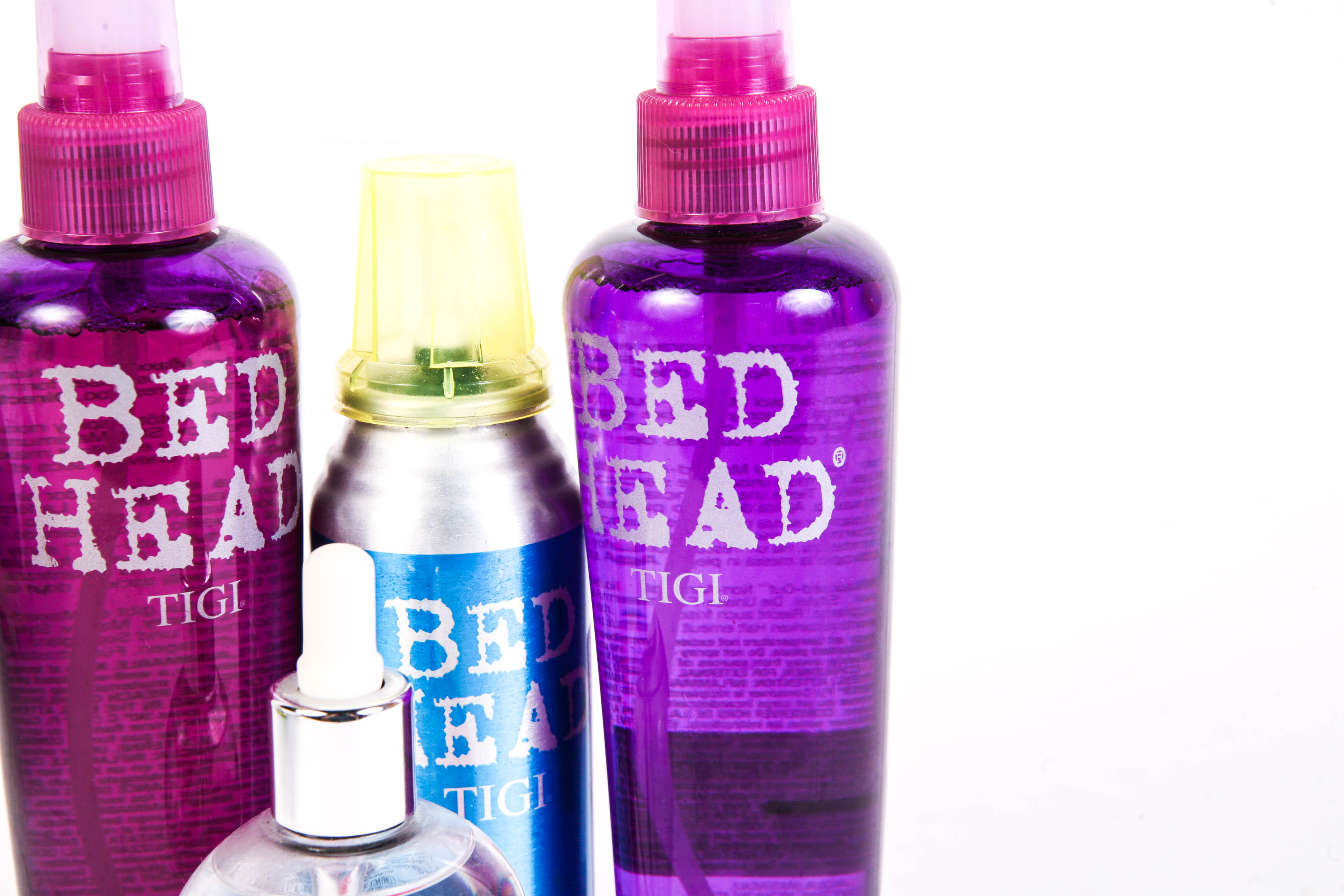 Grouping of Four TIGI Hair Styling Products