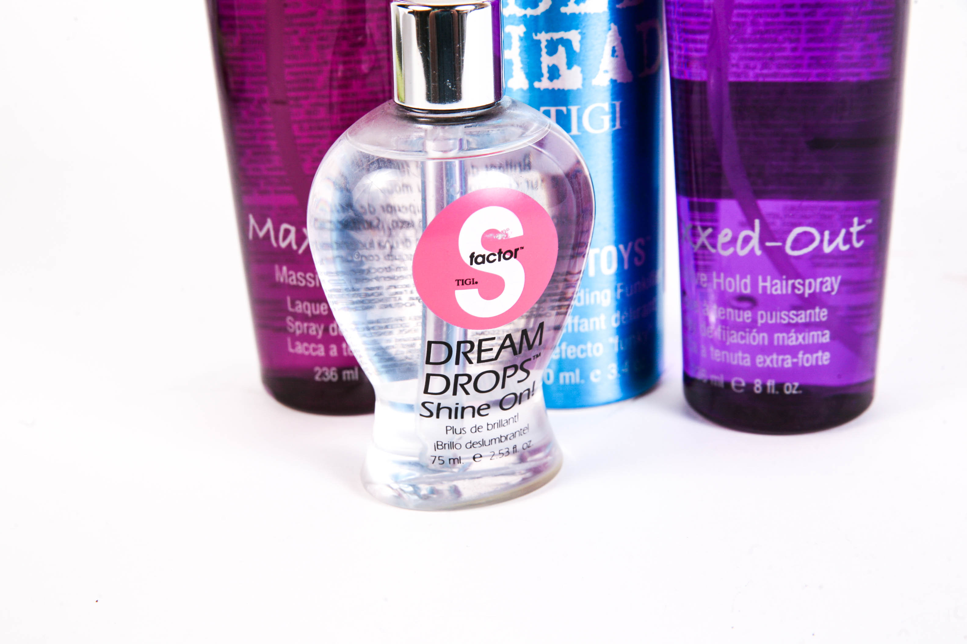 Grouping of Four TIGI Hair Styling Products