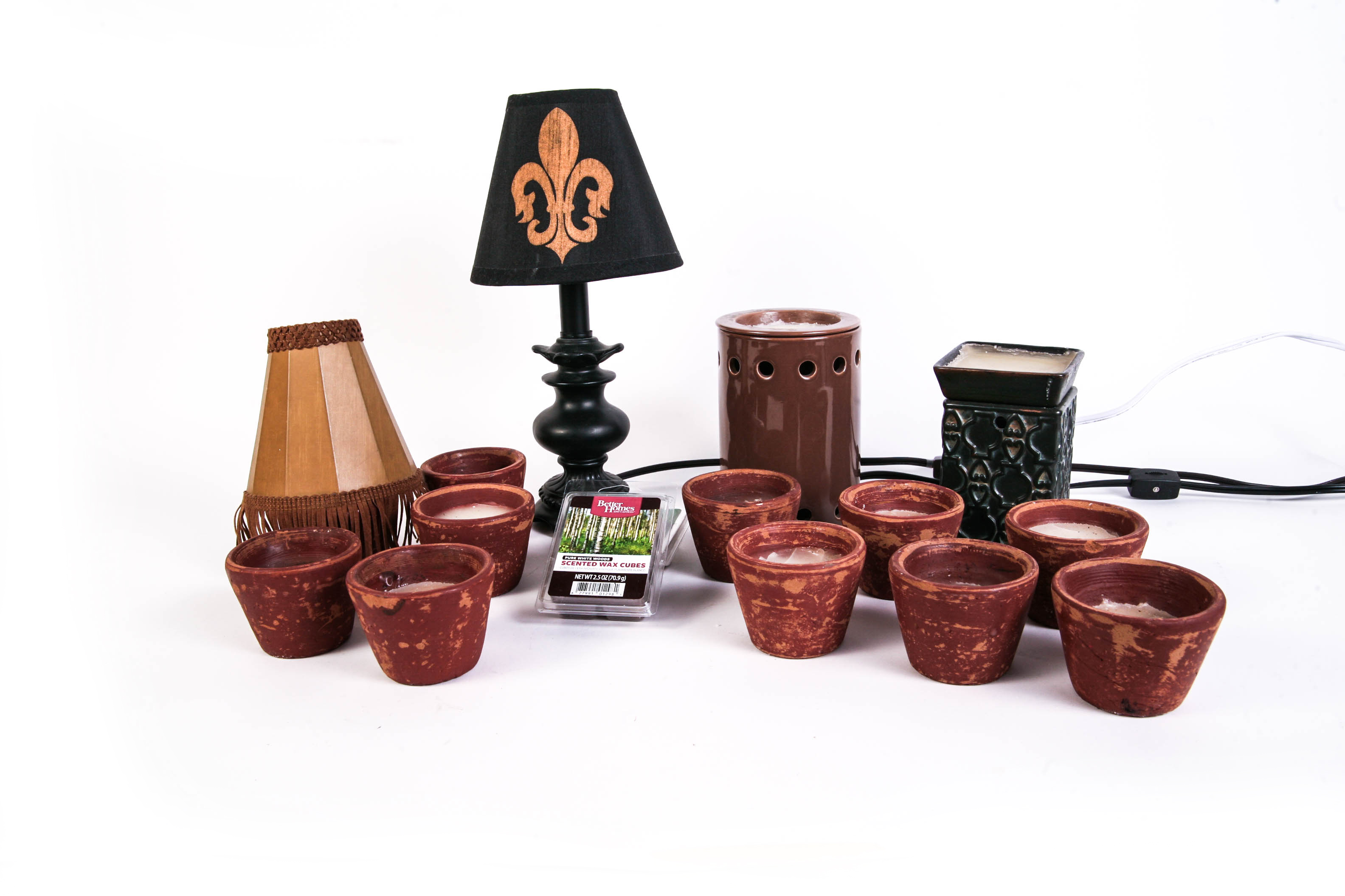 Grouping of Nighlights, Candles and Scented Candle Warmers