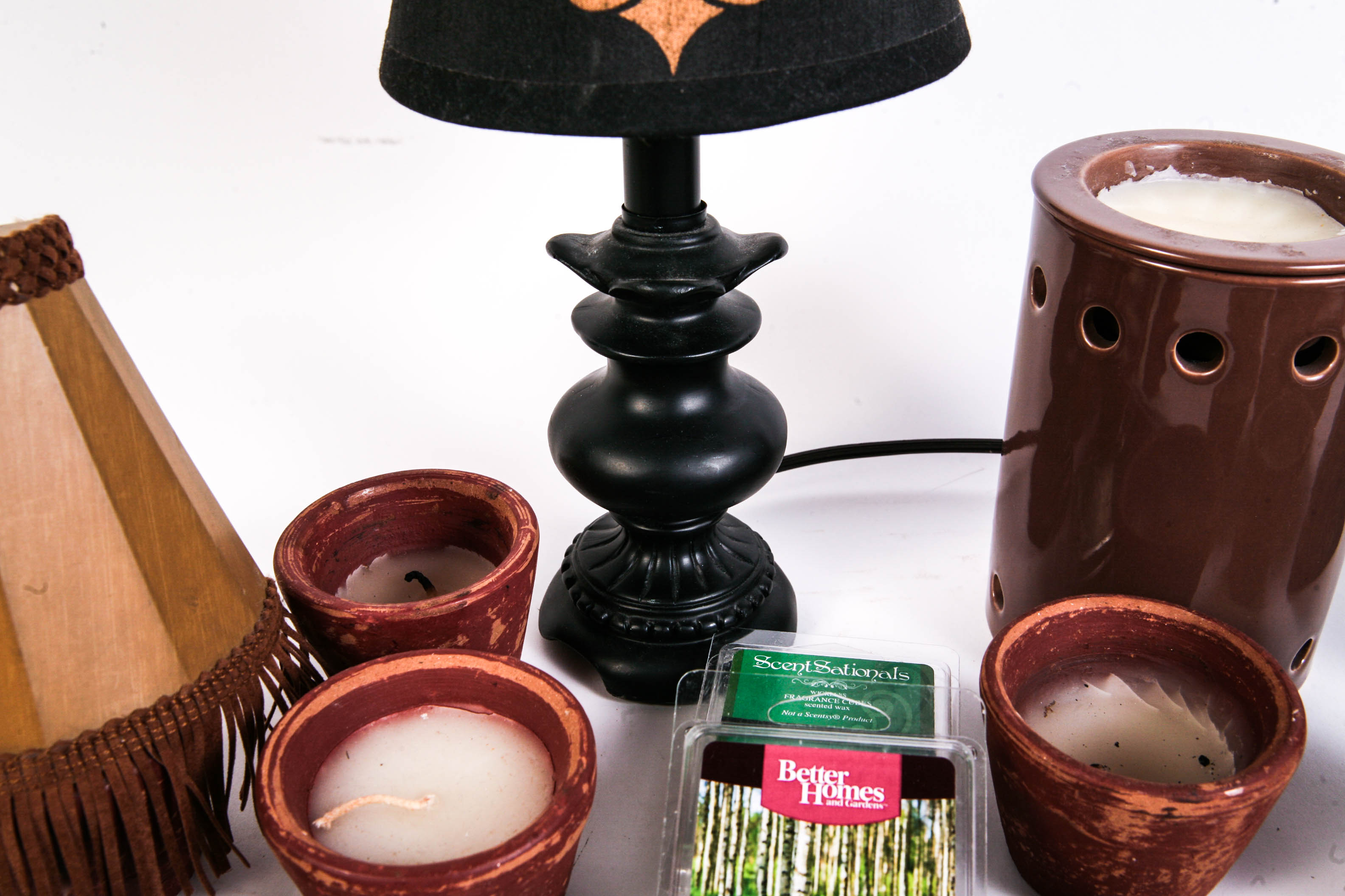 Grouping of Nighlights, Candles and Scented Candle Warmers