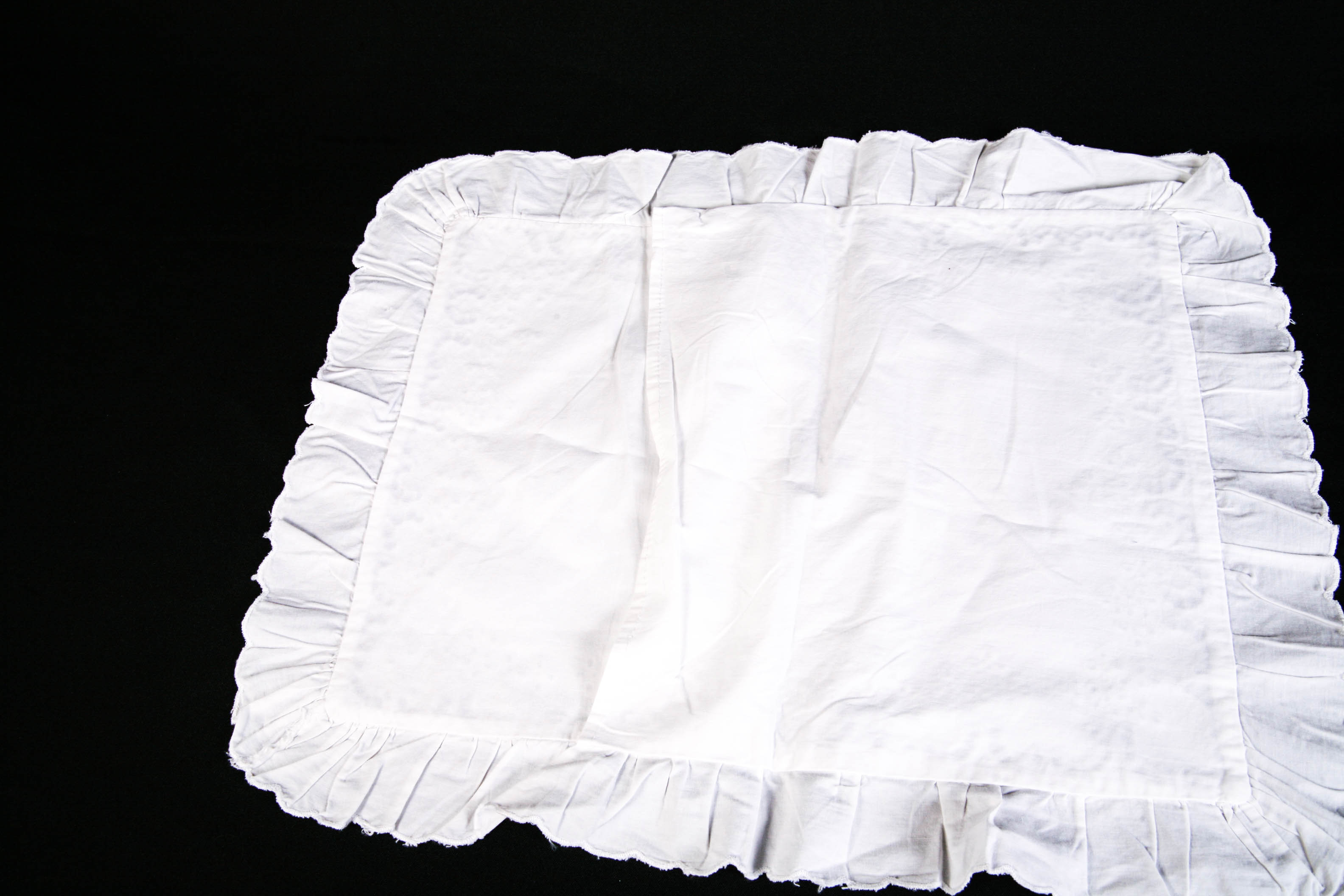 Grouping of Five Decorative Cotton Pillow Covers Including Boudoi