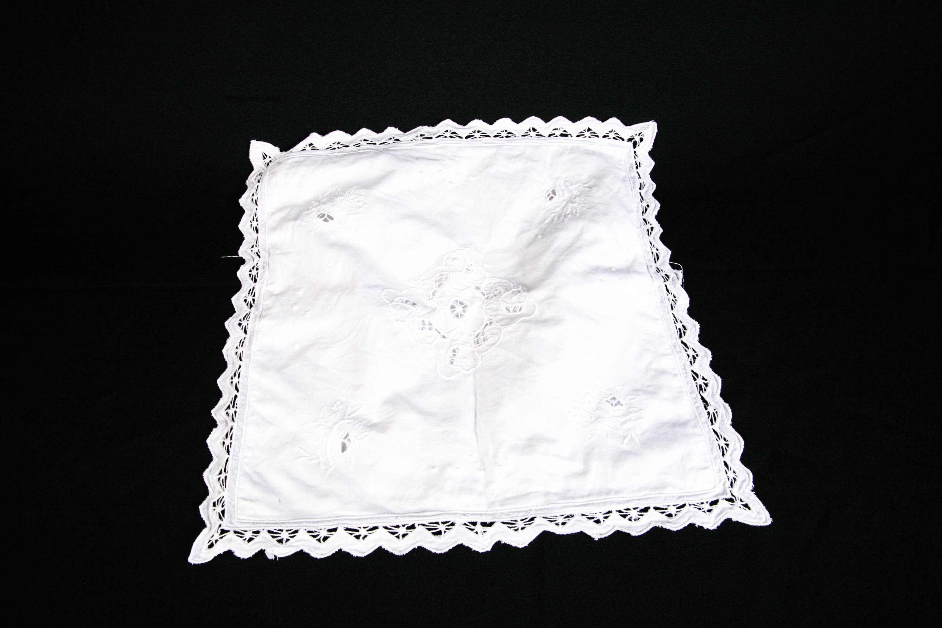 Grouping of Five Decorative Cotton Pillow Covers Including Boudoi