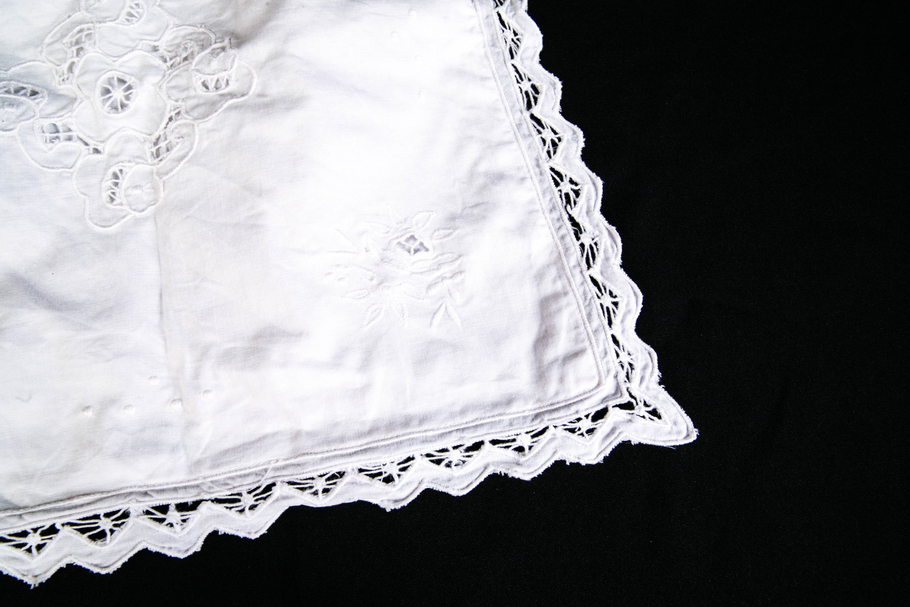 Grouping of Five Decorative Cotton Pillow Covers Including Boudoi