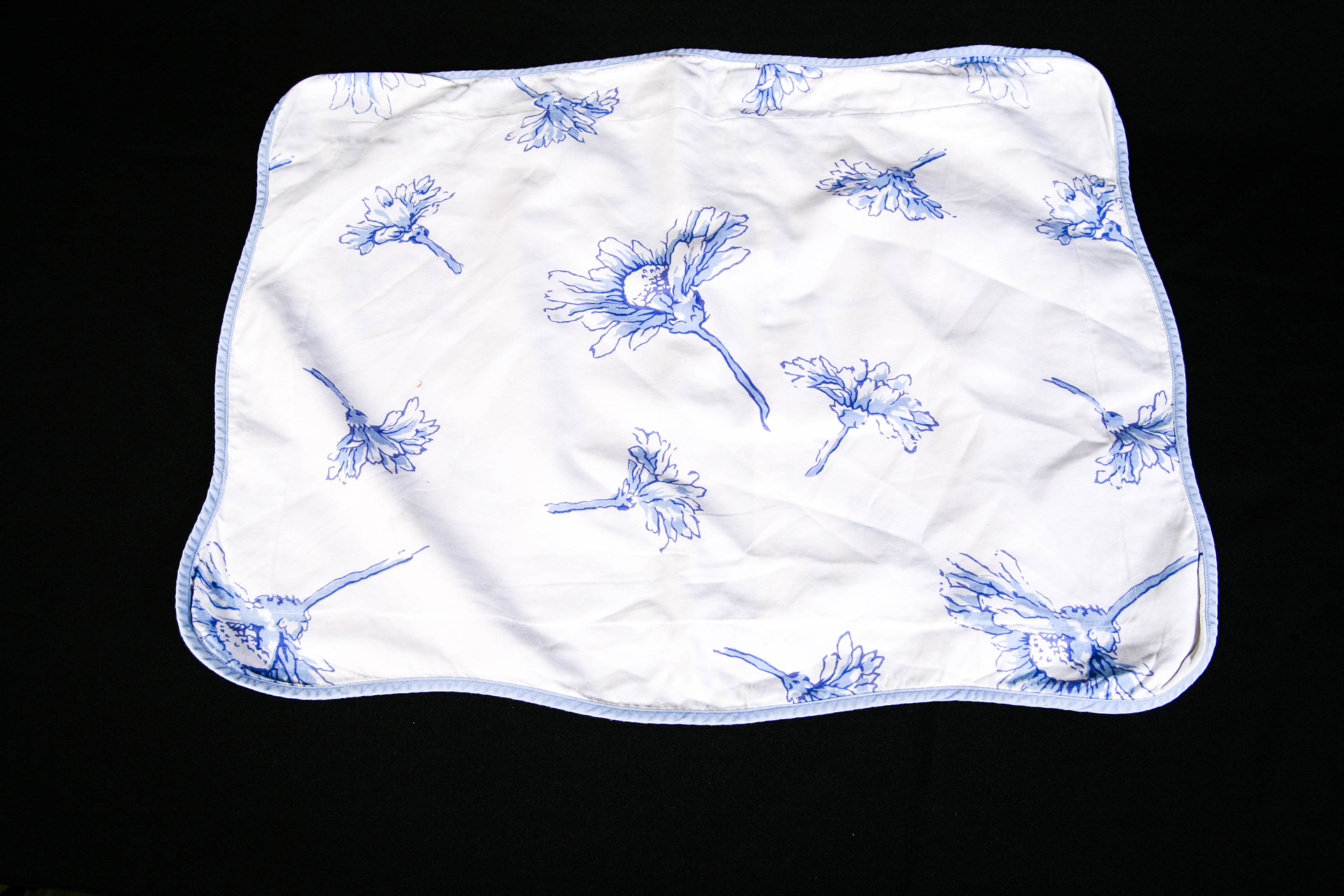 Grouping of Five Decorative Cotton Pillow Covers Including Boudoi