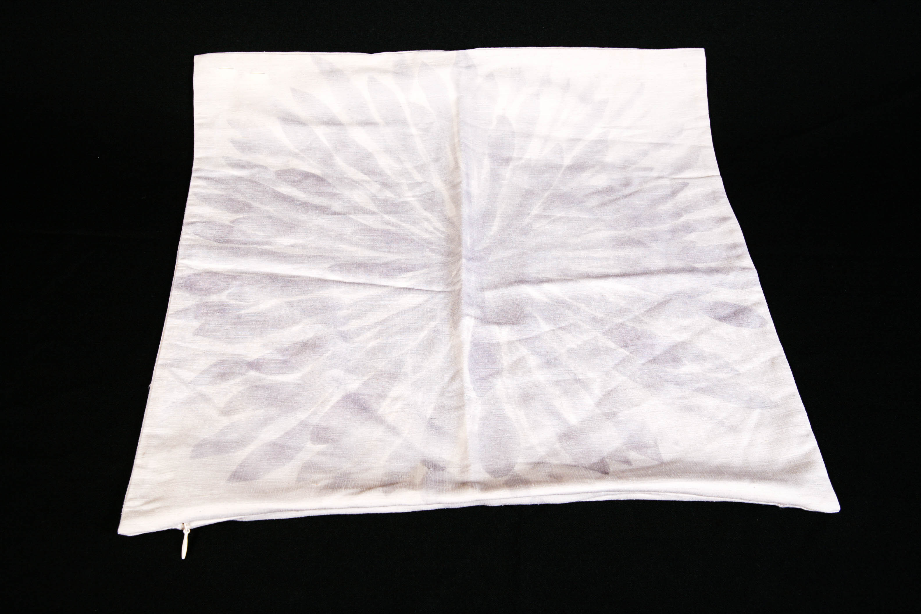 White Ikea Duvet, Pillow Sham and West Elm Pillow Cover