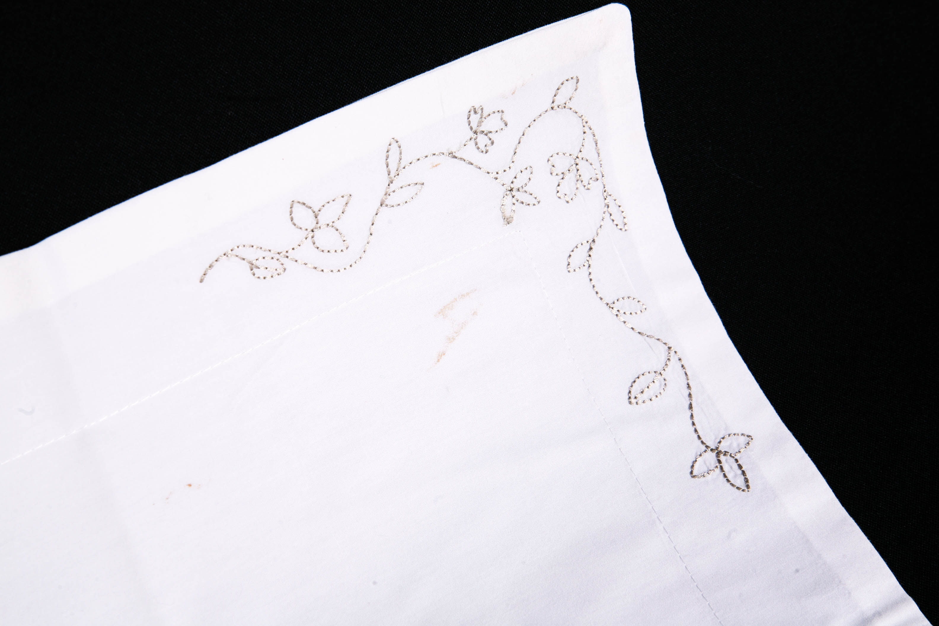 White Ikea Duvet, Pillow Sham and West Elm Pillow Cover