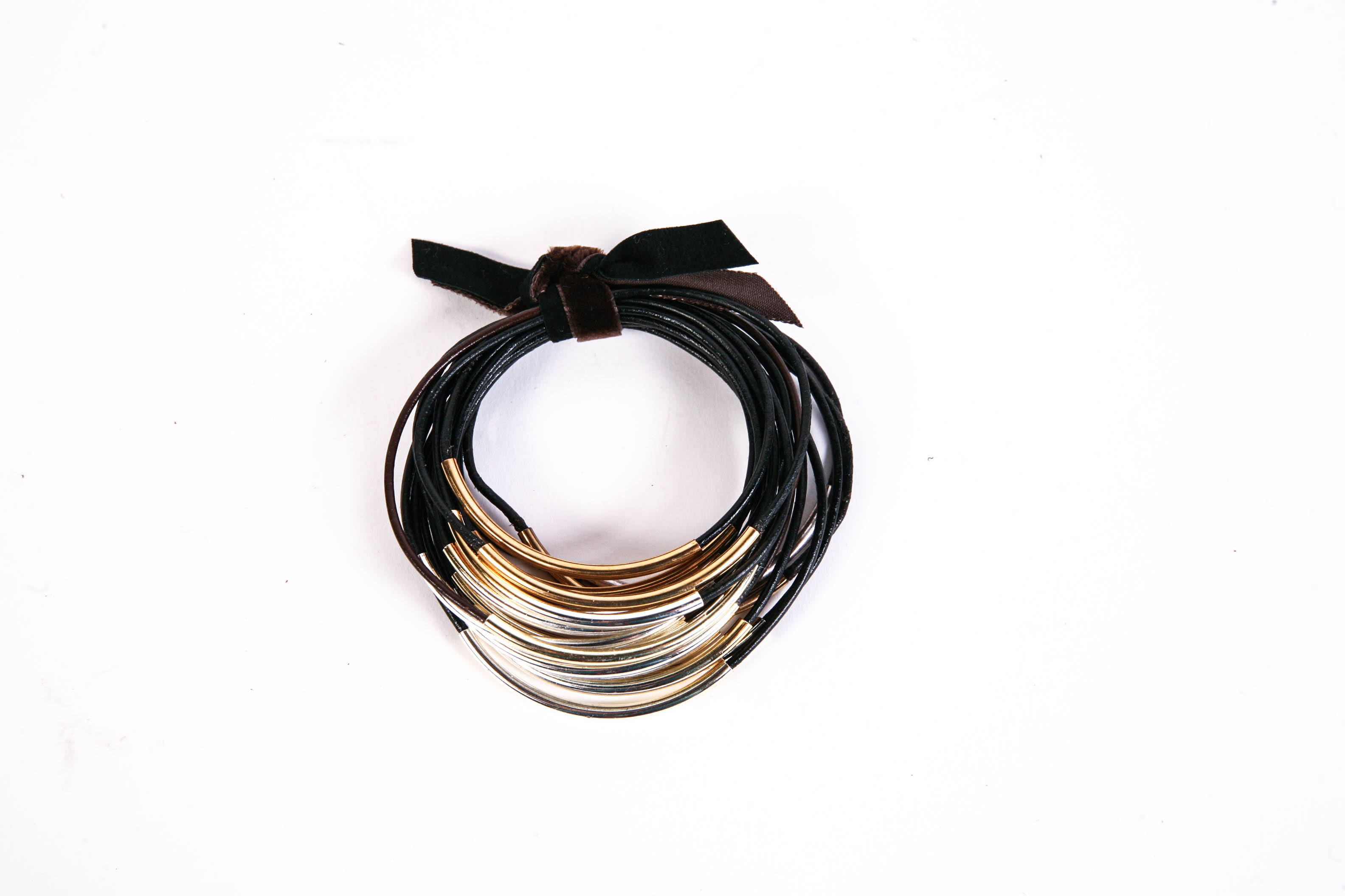 Assorted Collection of Leather Bracelets