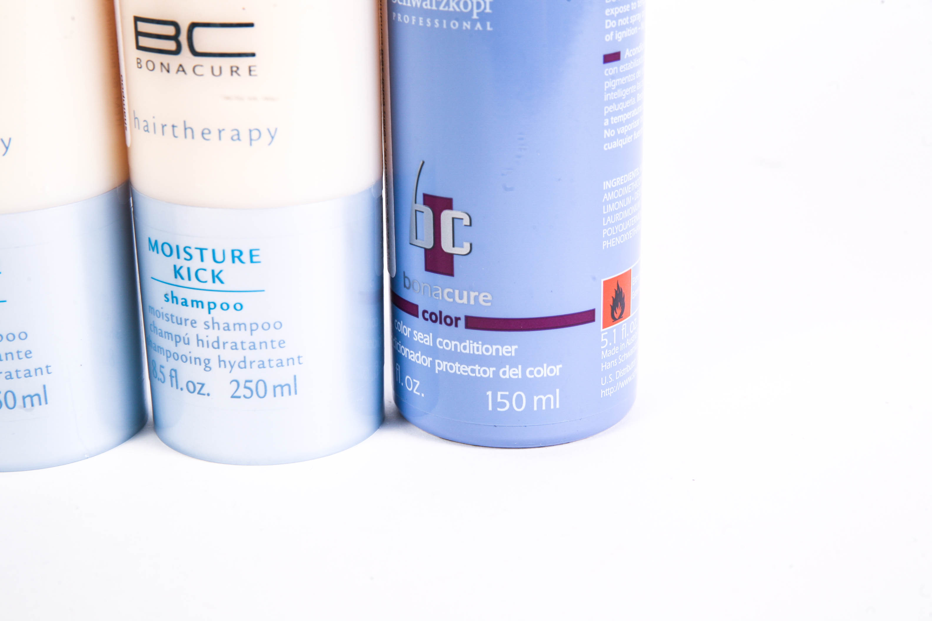 Grouping of Five  Schwarzkopf Hair Care Products