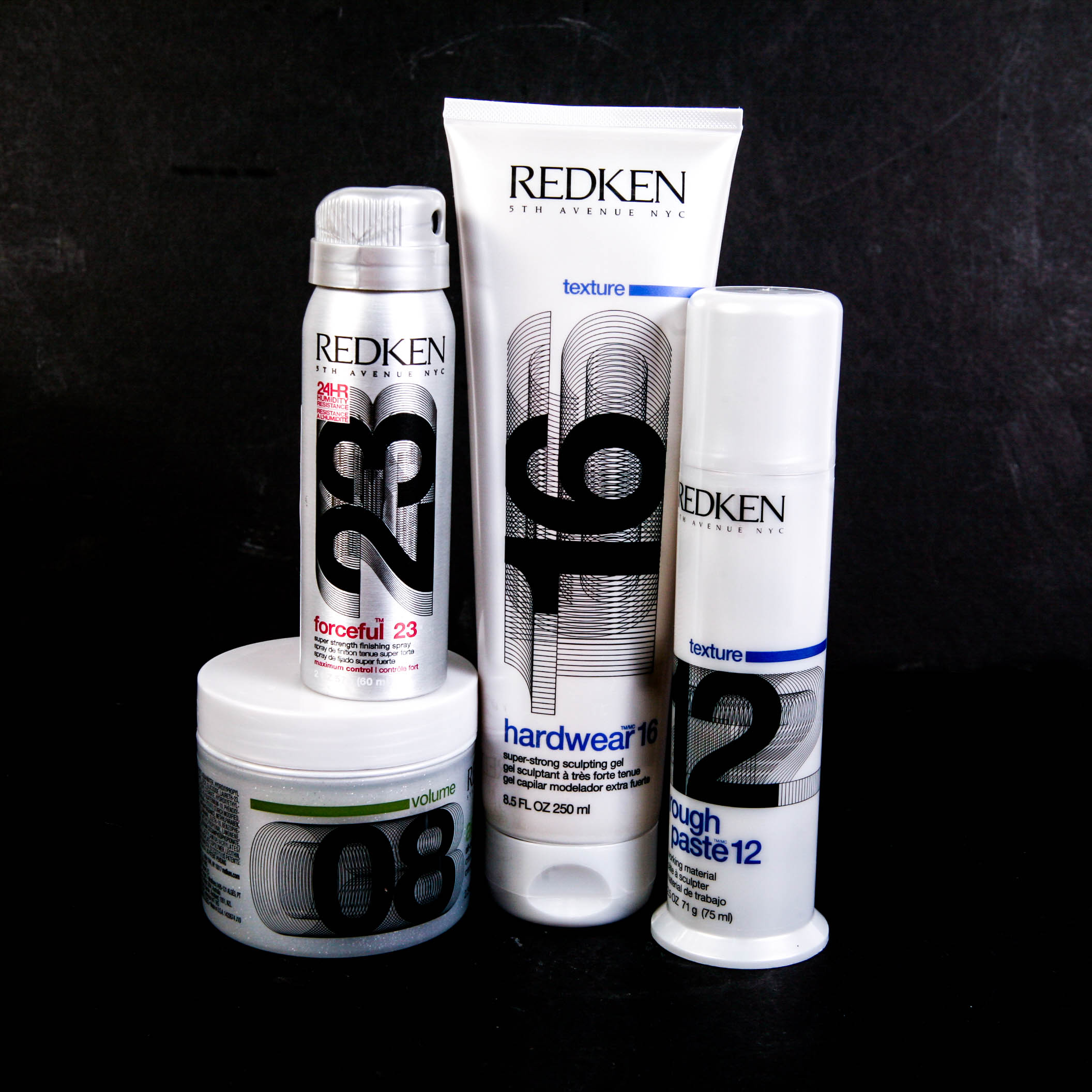 Group of Four Redken Hair Styling Products