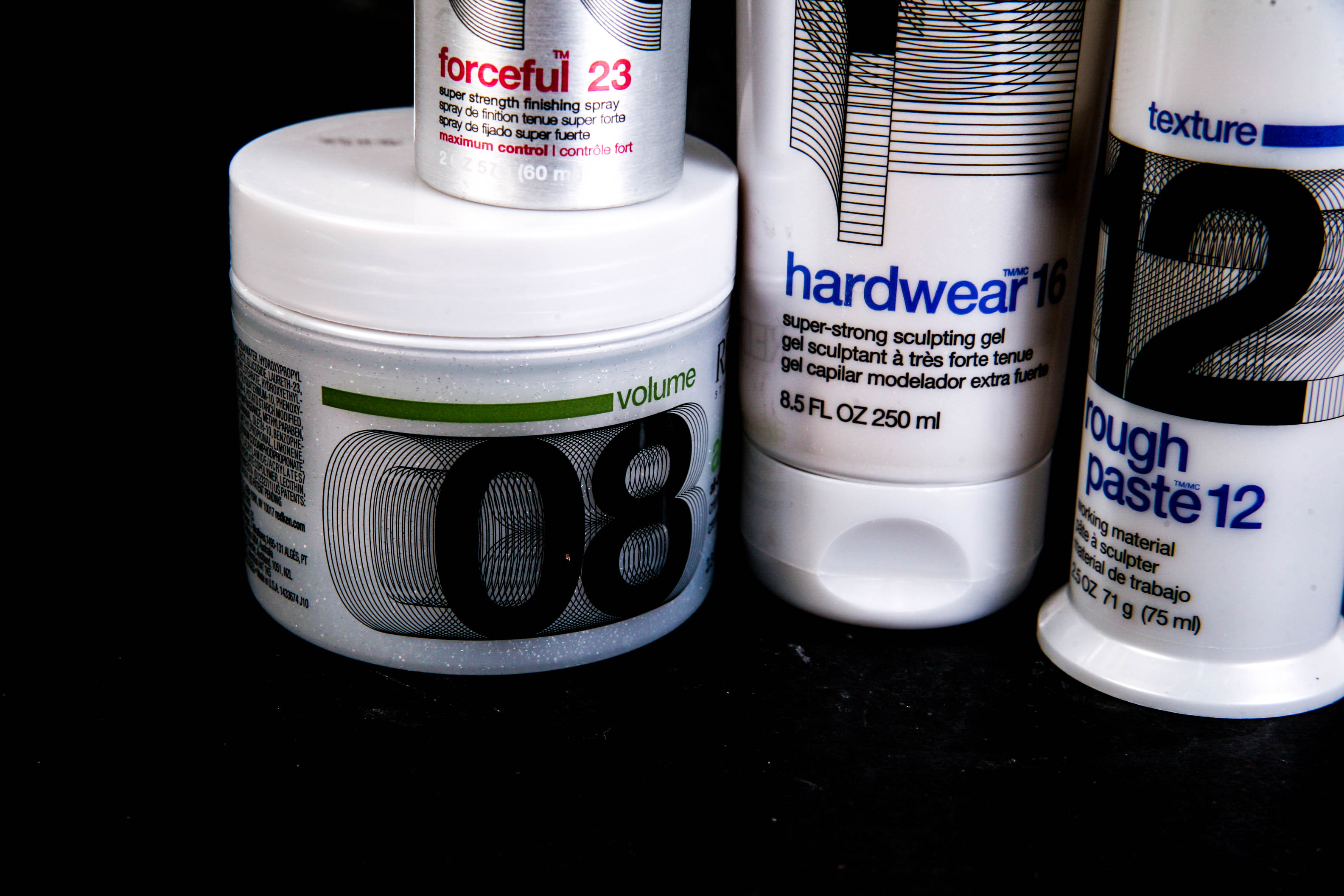 Group of Four Redken Hair Styling Products