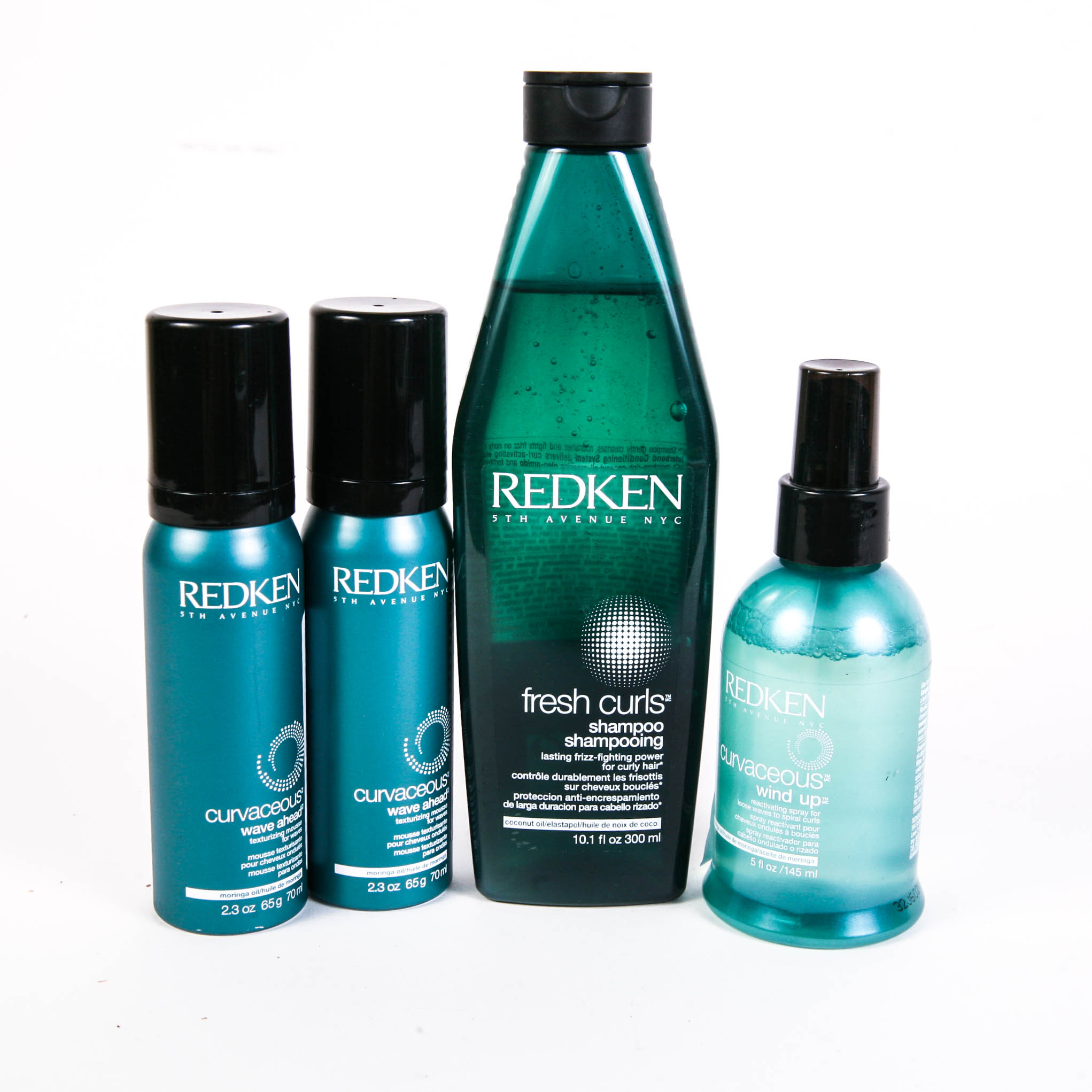Grouping of Four Redken Products for Curly Hair
