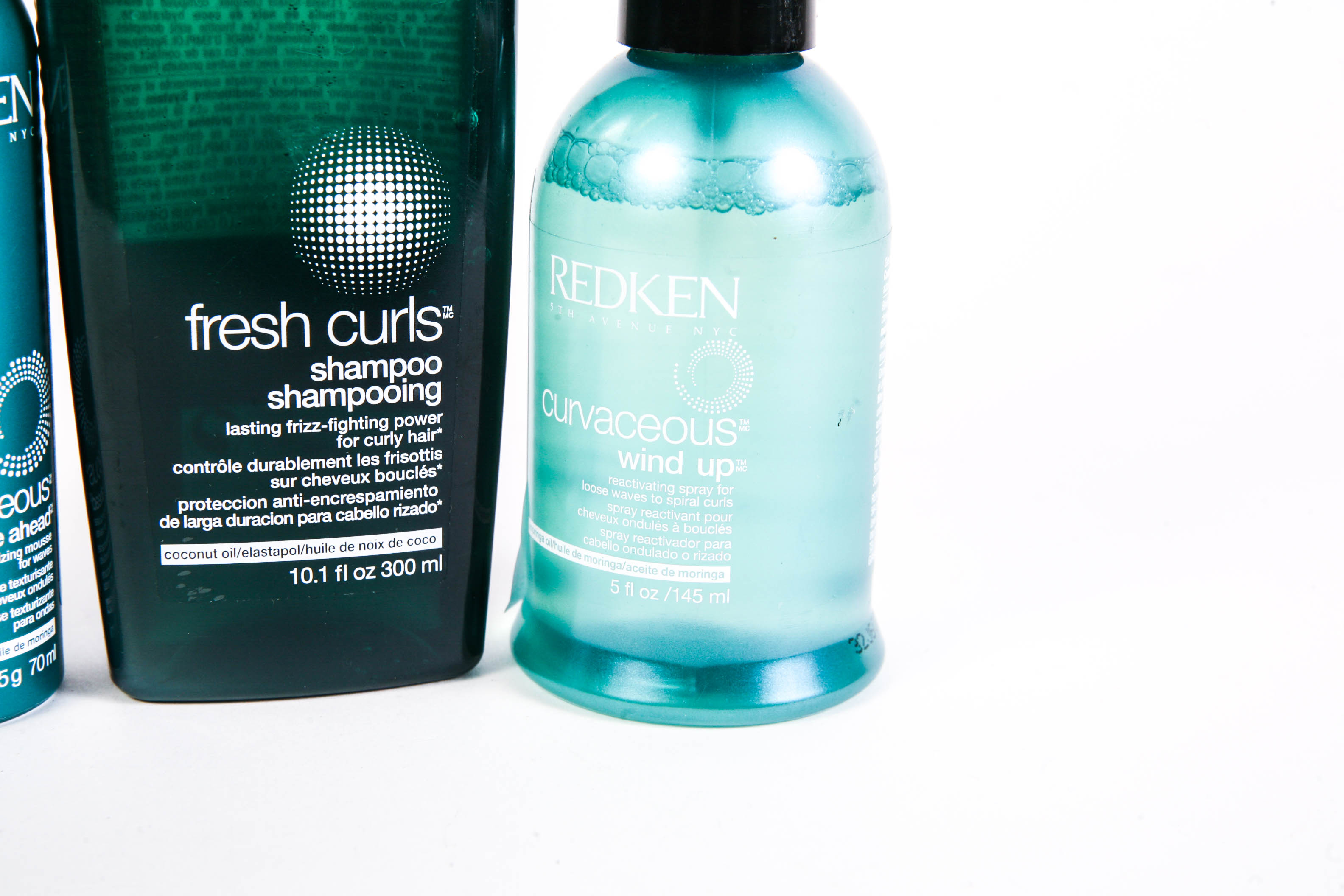 Grouping of Four Redken Products for Curly Hair