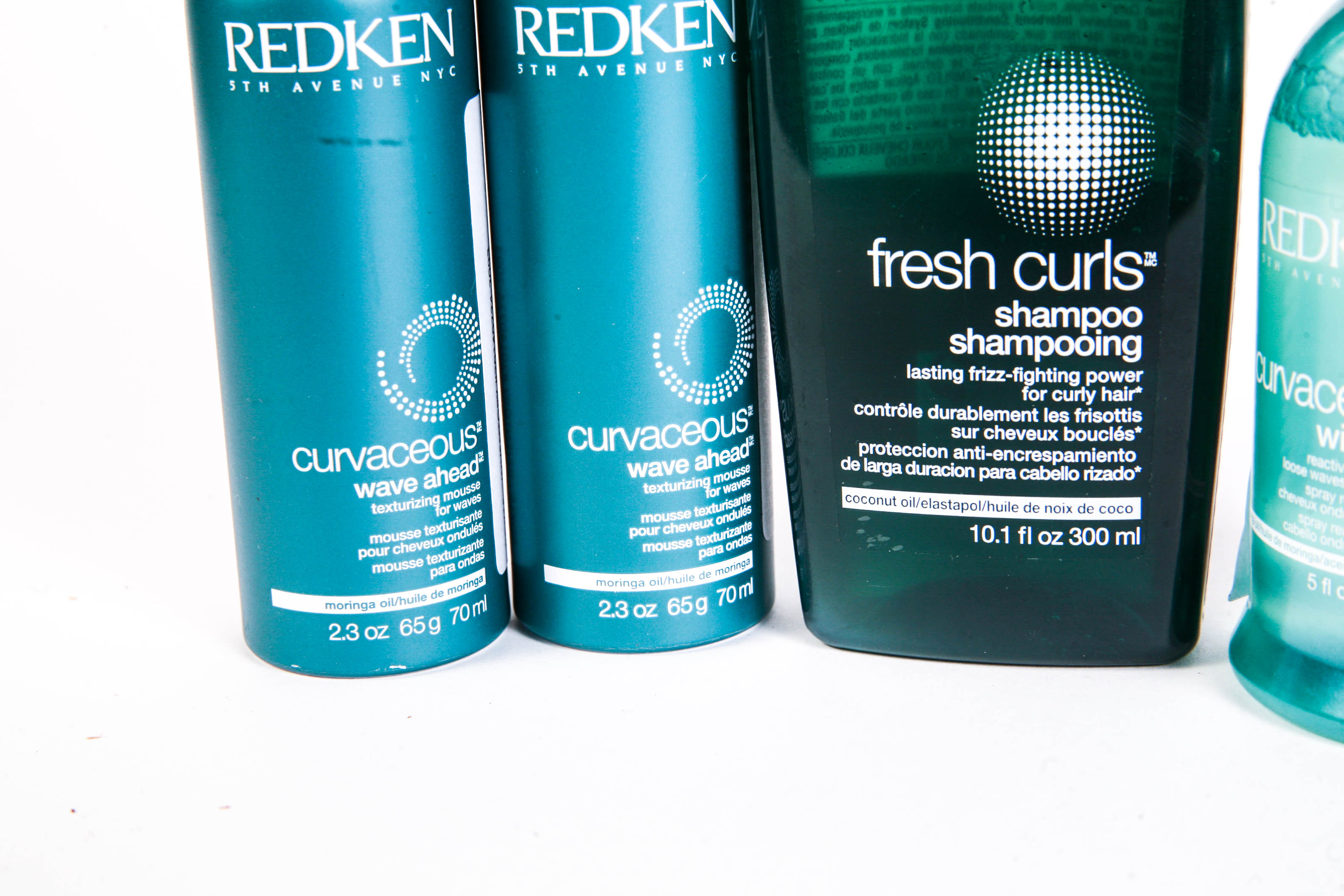 Grouping of Four Redken Products for Curly Hair