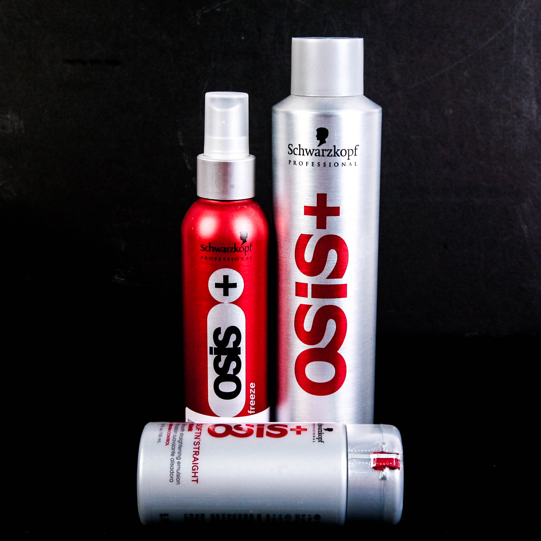 Trio of Schwarzkopf Hair Styling Products