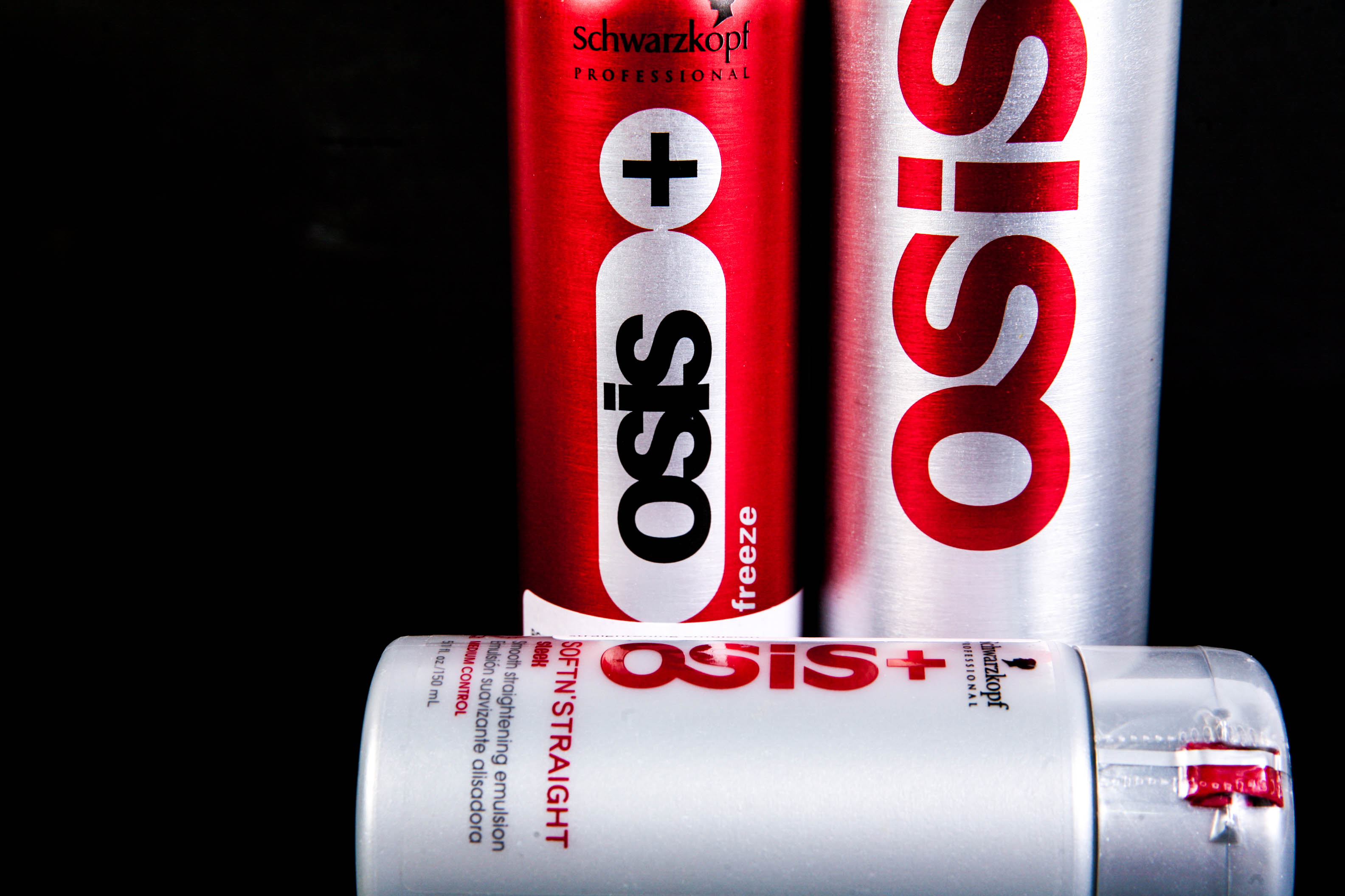 Trio of Schwarzkopf Hair Styling Products