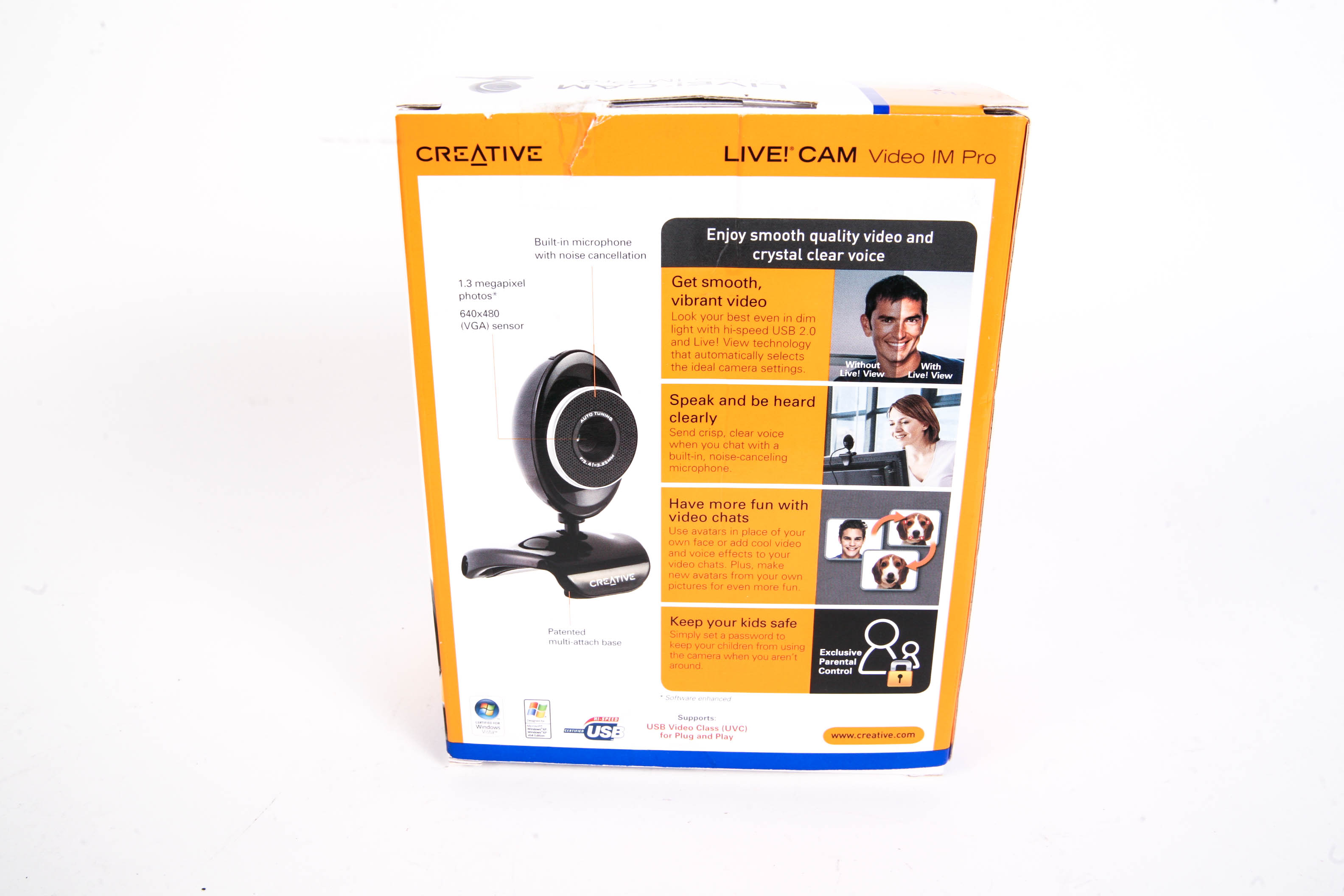 Creative Live! Cam Video IM Pro Web Cam VF0410A