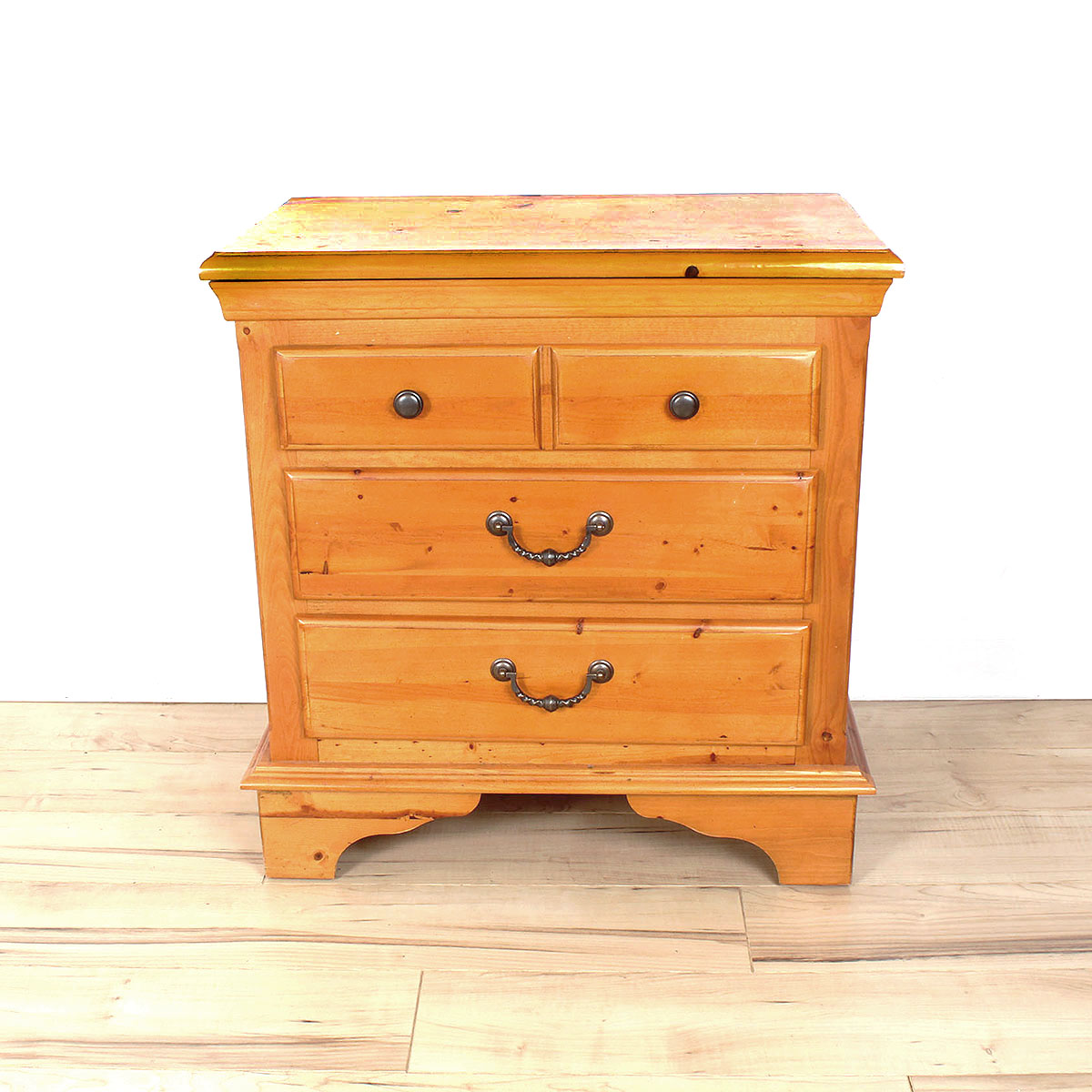 Contemporary Pine Side Chest of Drawers