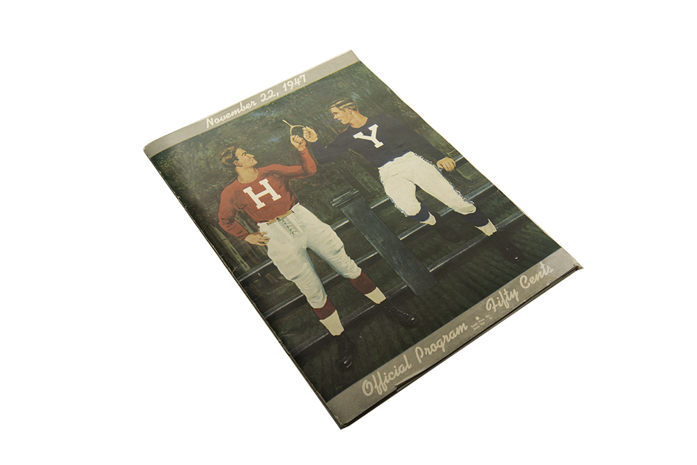 Collection Of Collegiate Football Programs Featuring Robert Kennedy