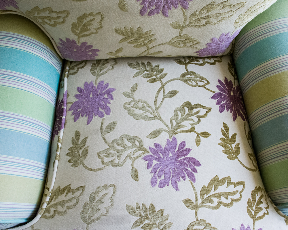 Upholstered Rocking Swivel Armchair